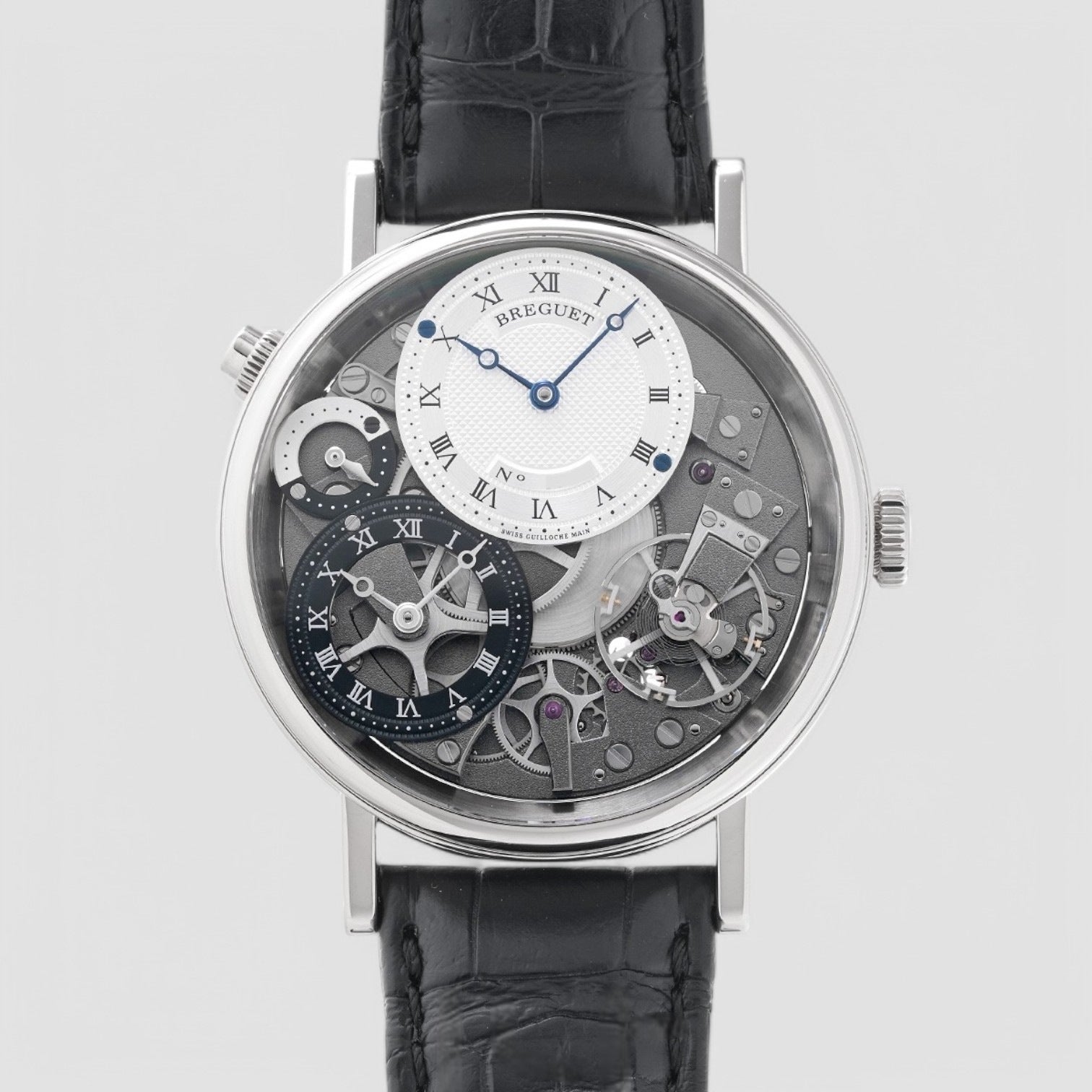 Tradition GMT Manual Wind White Gold 40MM