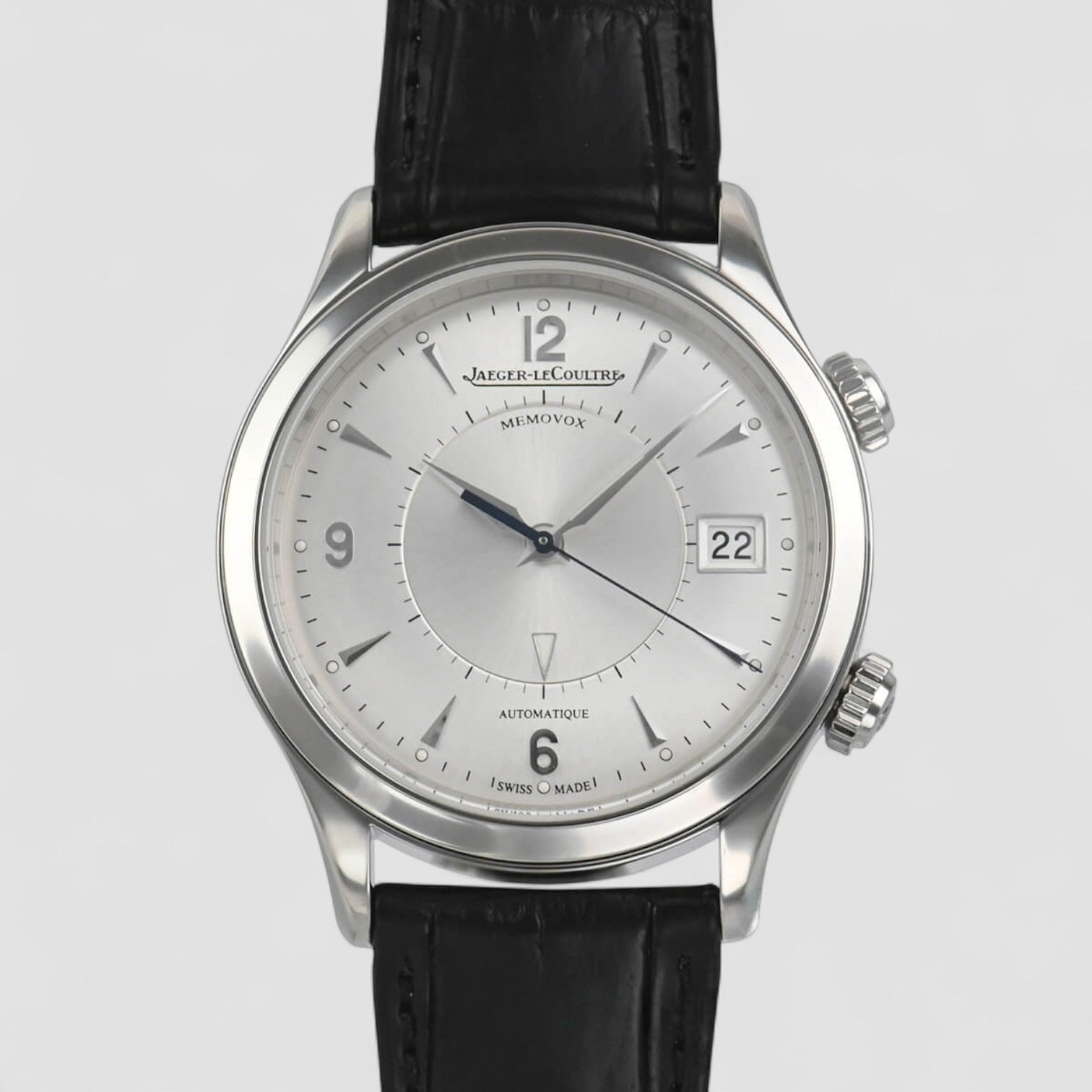 Master Memovox SS Silver Dial