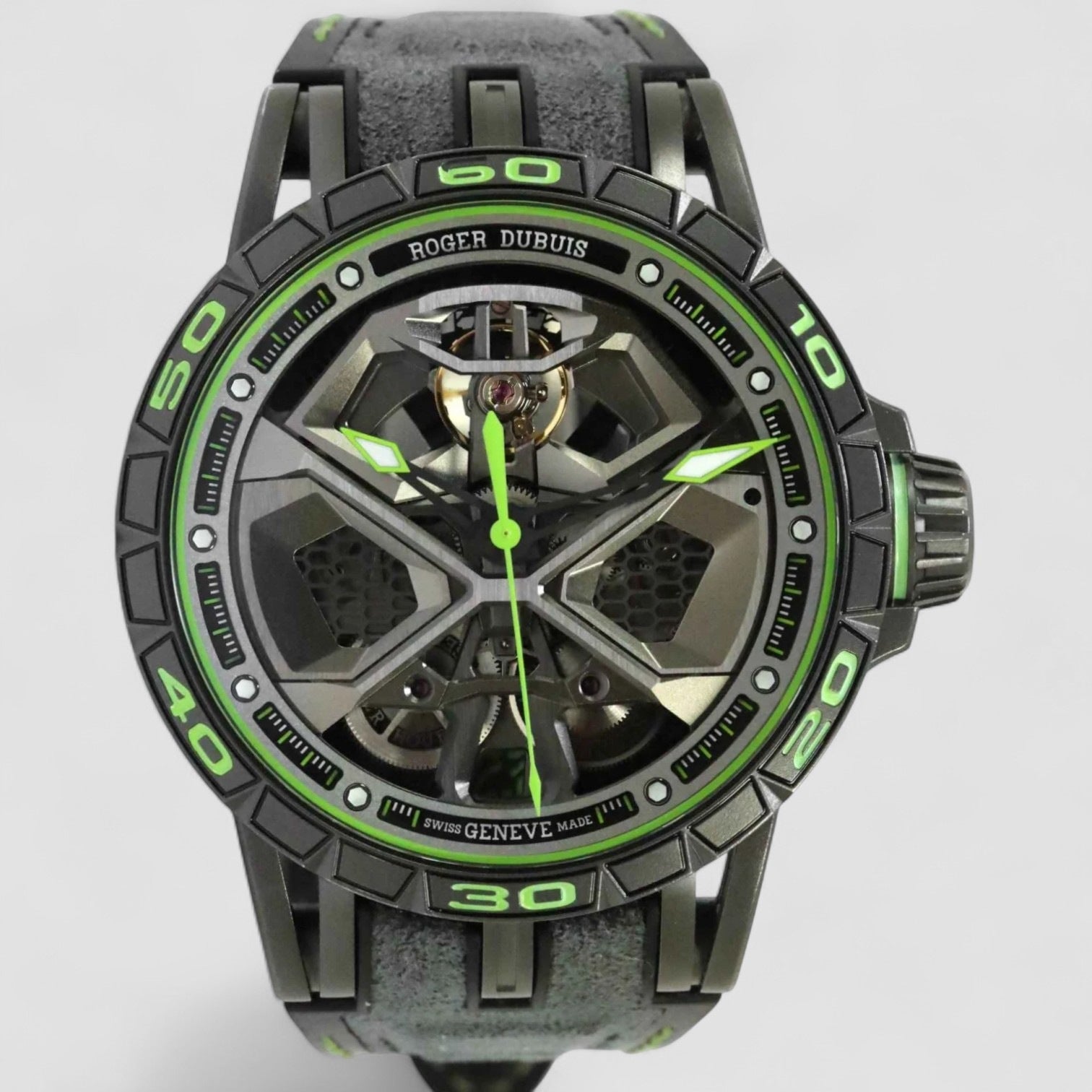 Excalibur Spider Huracan Grey Tech Titanium 45mm