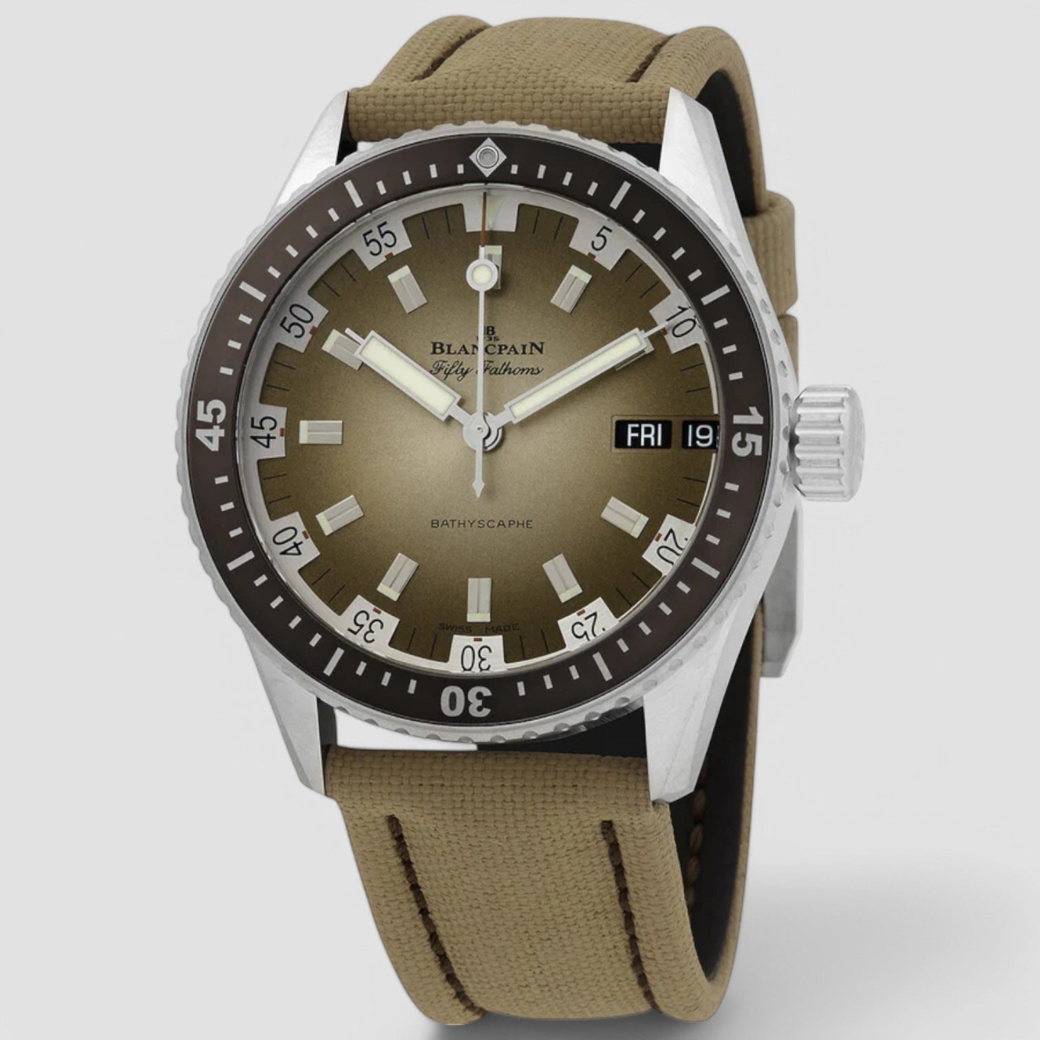 Fifty Fathoms Bathyscaphe Day Date Desert Edition LE