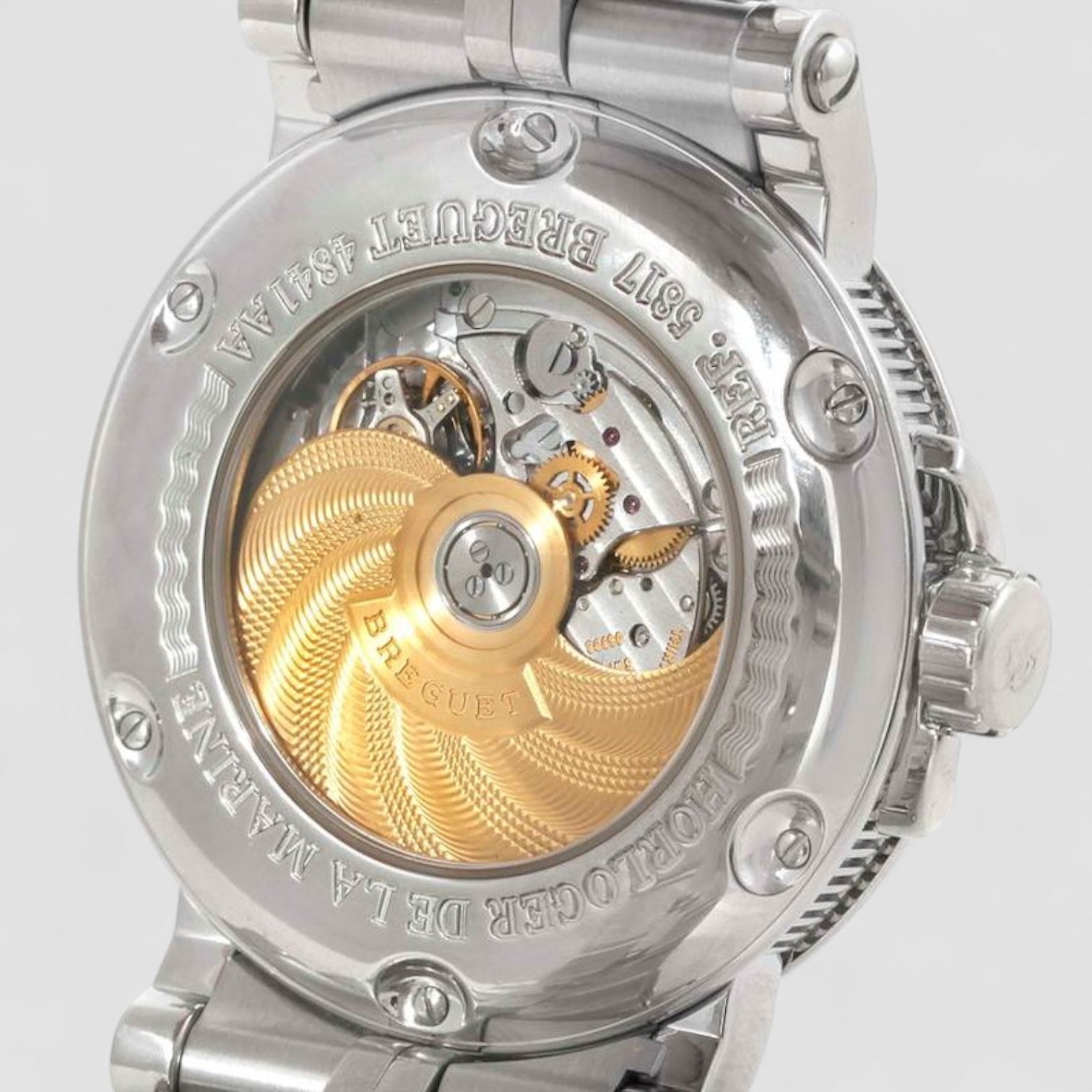 Marine Big Date Automatic Stainless Steel Watch