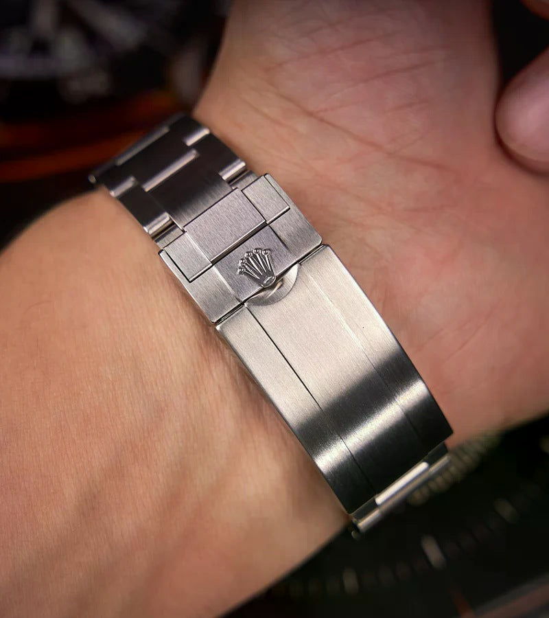 Submariner 41 mm – Oystersteel – Oyster – Custom Diamond-Set with 'Tuxedo' Bezel Iced Out