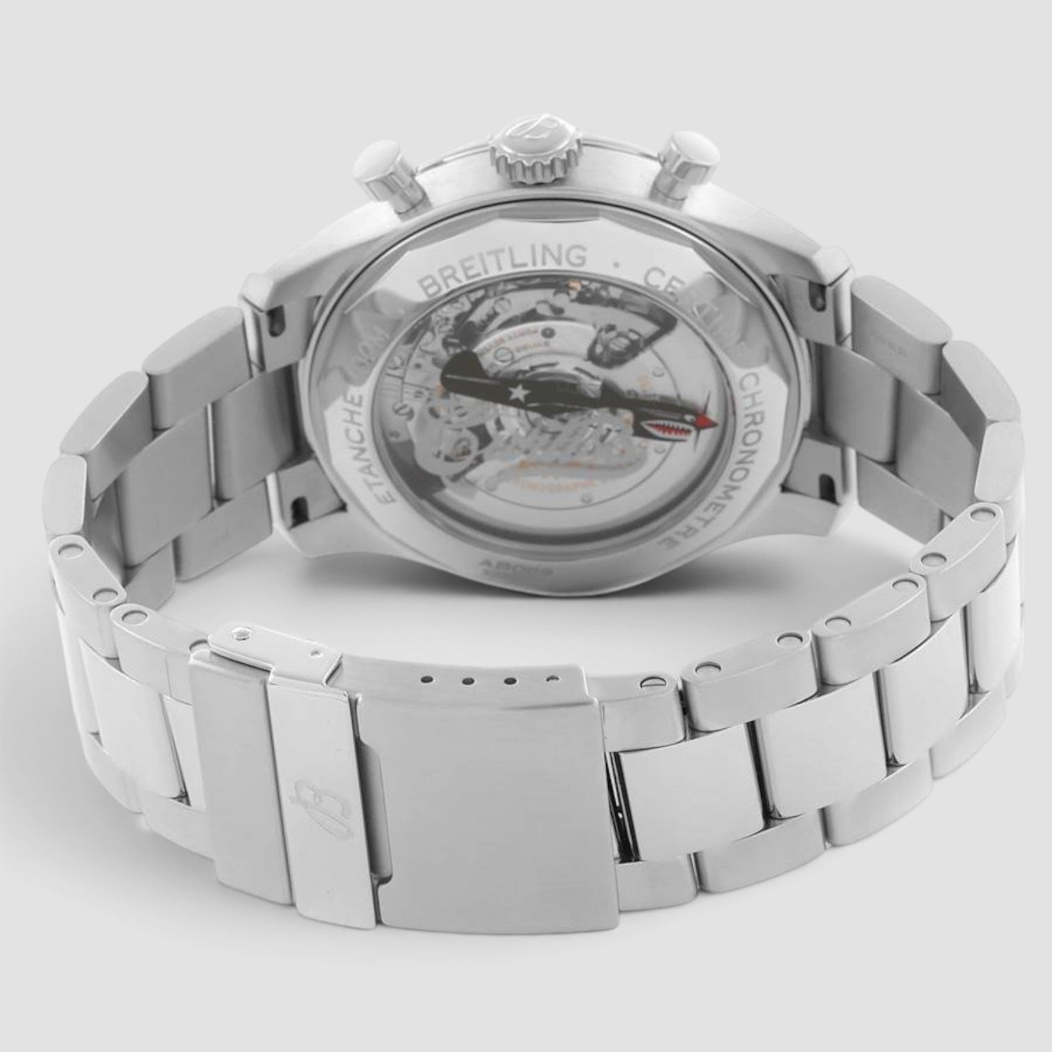 Aviator 8 B01 Chronograph 43 Curtiss Warhawk Green Dial