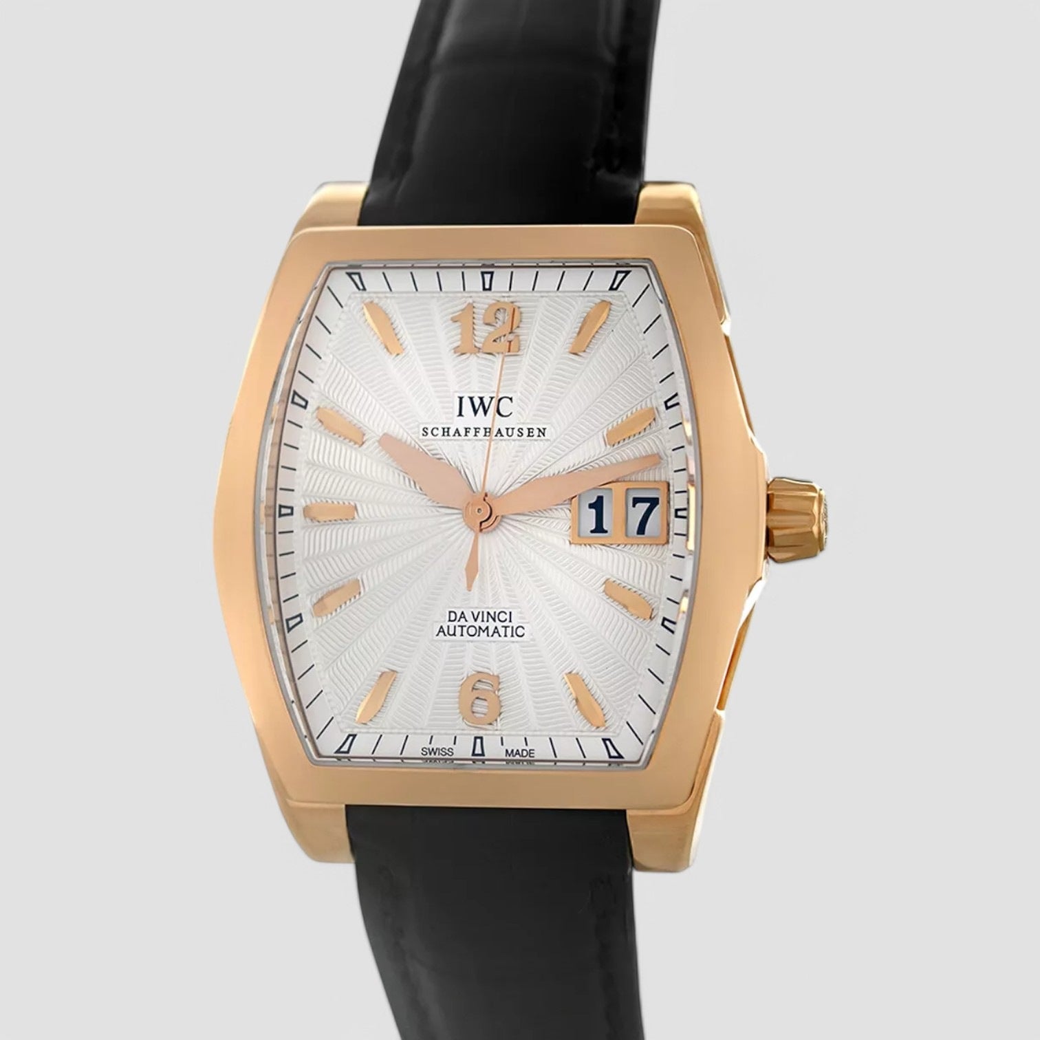 Da Vinci Automatic 18K Rose Gold / Deployant Description