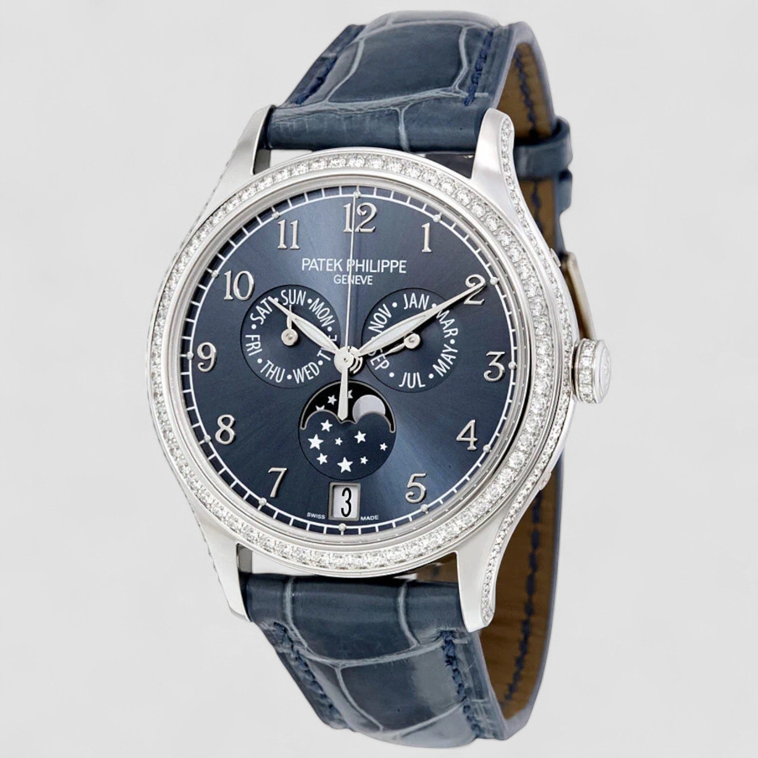 Annual Calendar White Gold / Blue Dial