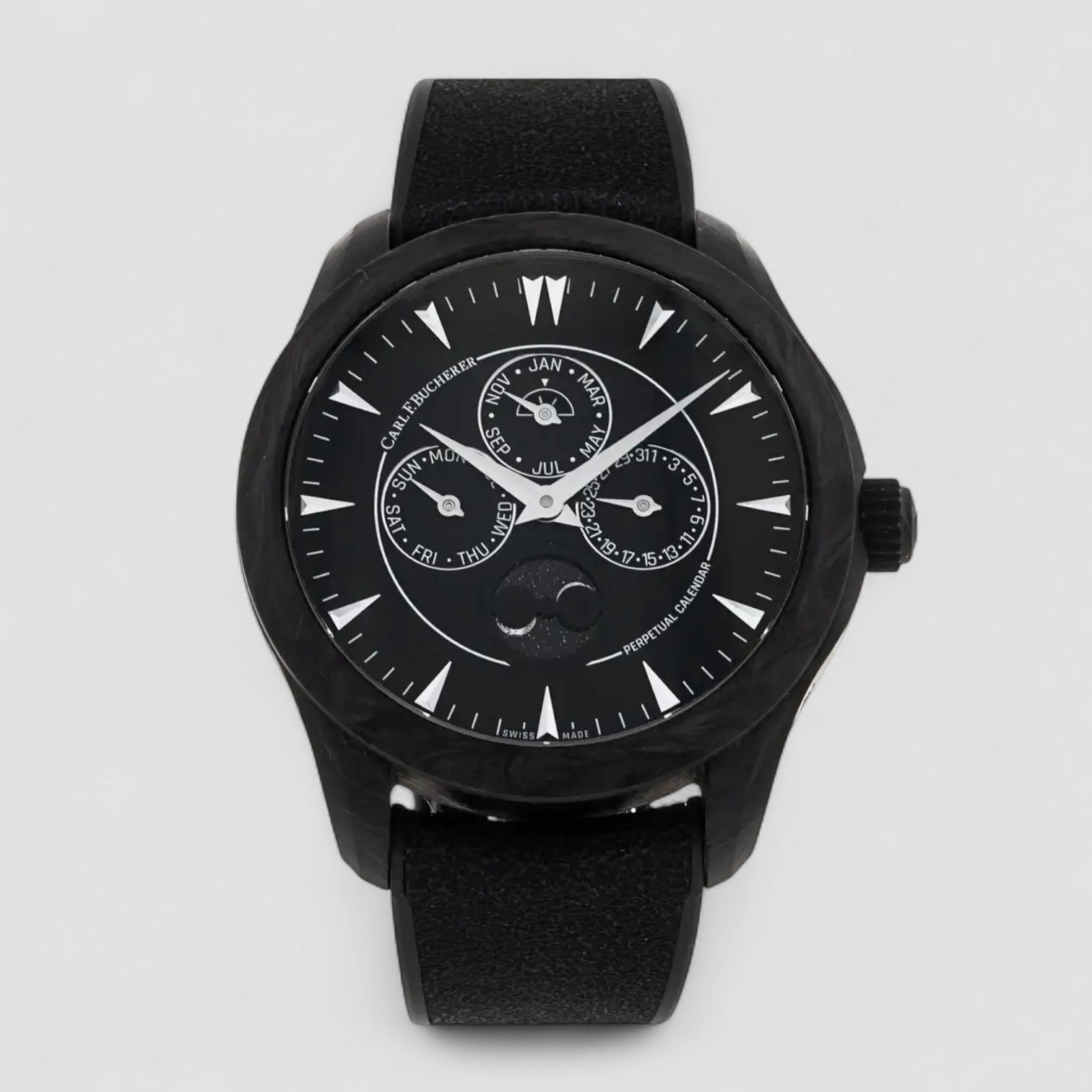 Manero Peripheral Limited Edition Automatic Perpetual Calendar Chronometer 41.6mm