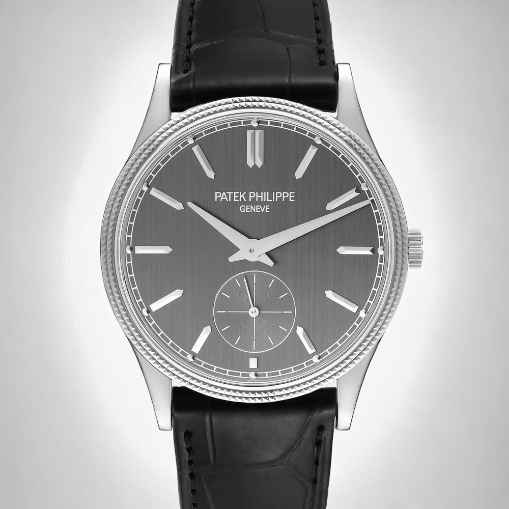 Calatrava Manuelle or Blanc Montre Homme