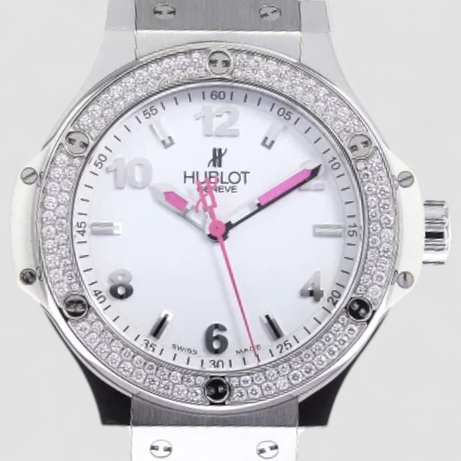 Big Bang Steel Diamond 50 Women's Watch