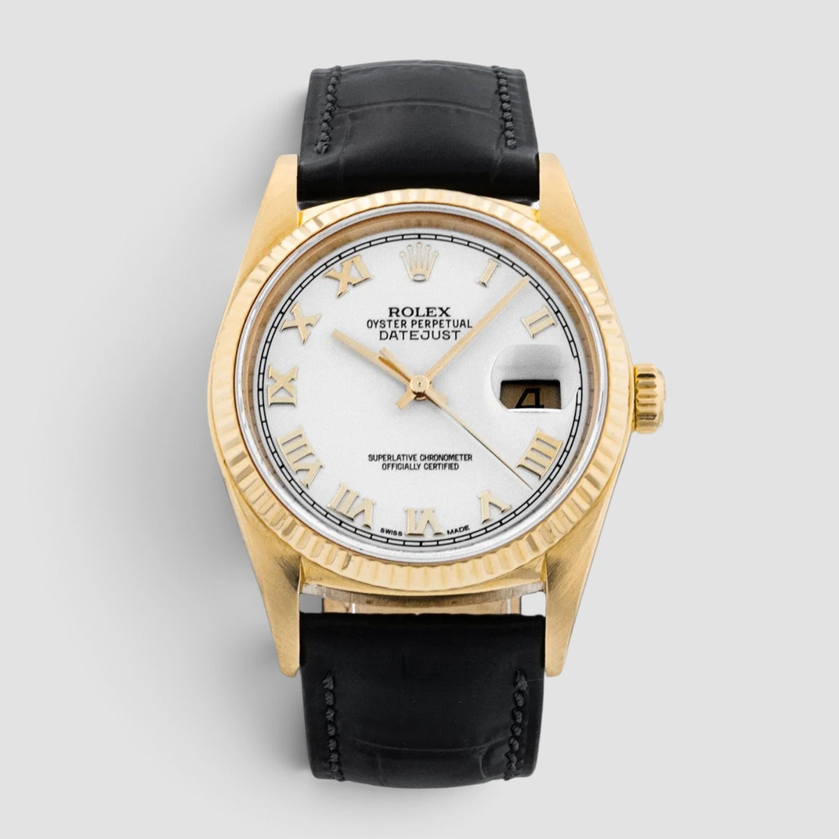 Datejust 36 White Roman Numeral Dial