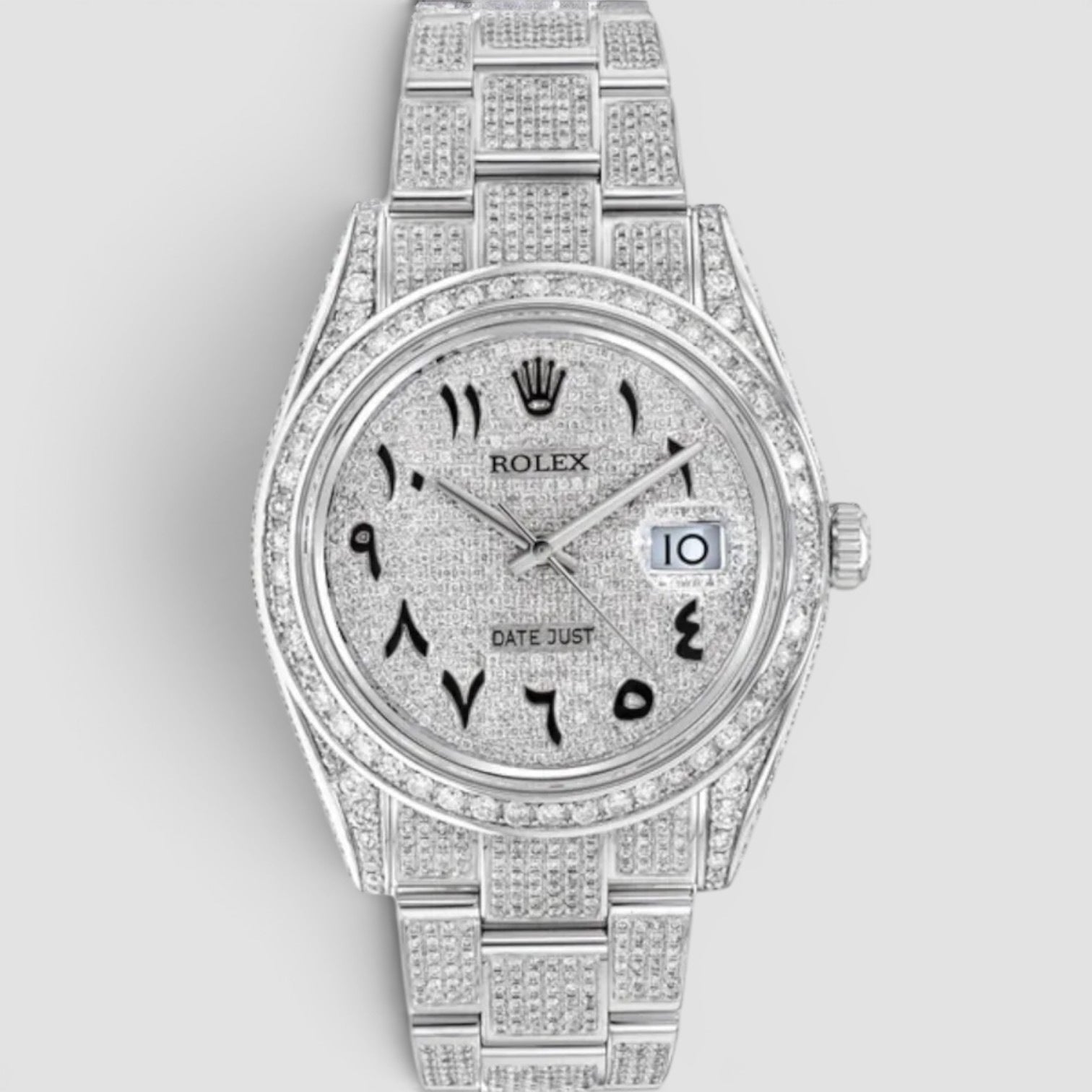 Datejust 41MM OYSTER - ARABIC FULL ICED