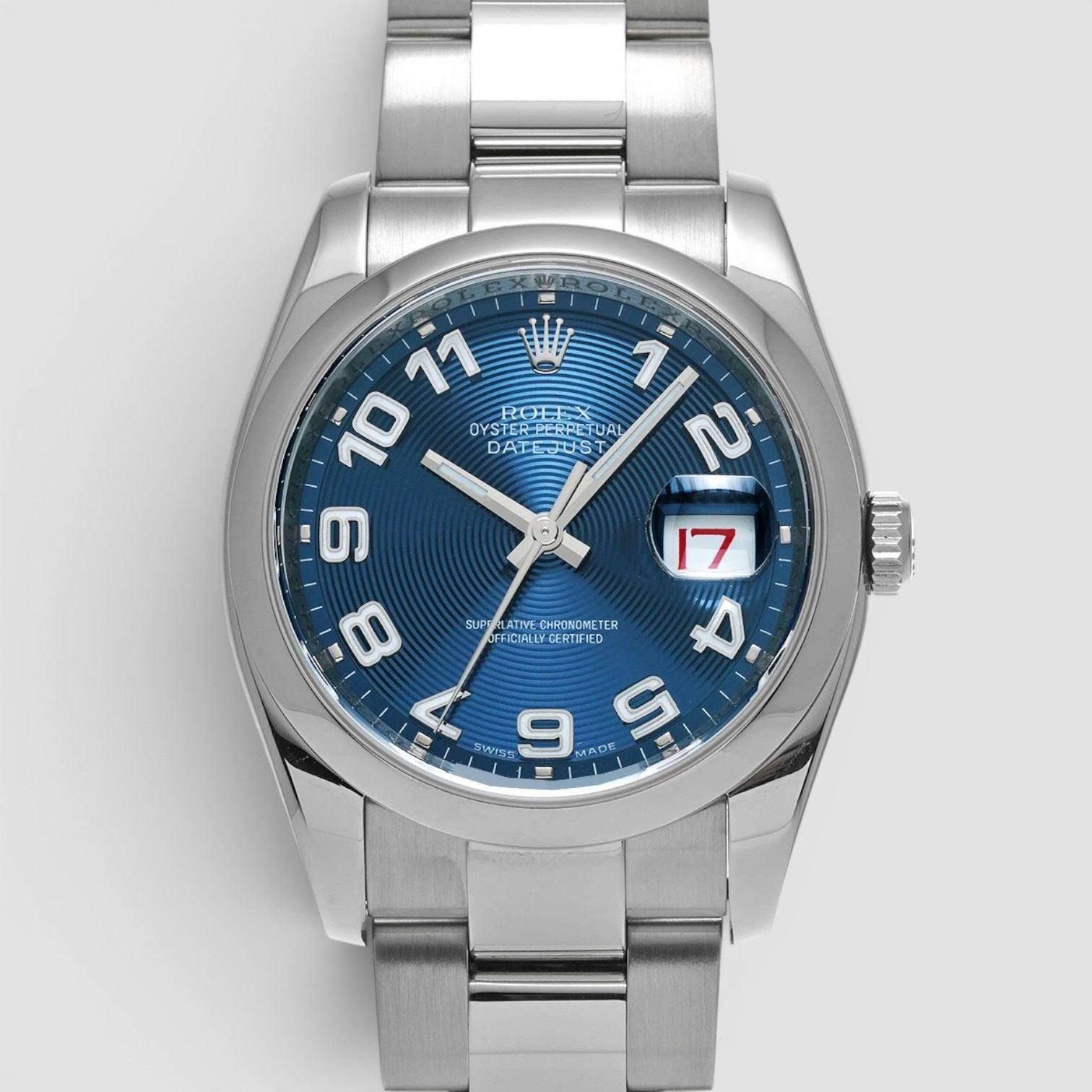 Datejust 36 Blue CONCENTRIC RED ROULETTE Oyster