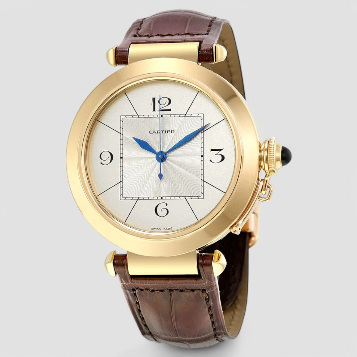 Pasha 42MM Automatic 18K Yellow Gold