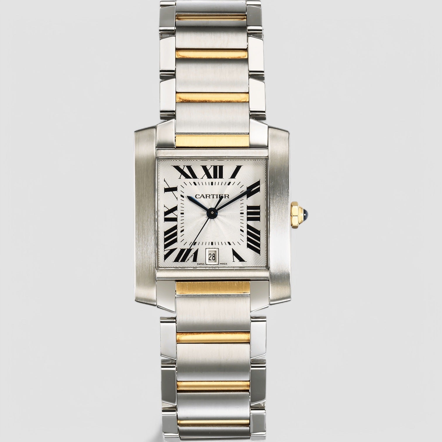 TANK FRANCAISE YELLOW GOLD AND STAINLESS STEEL AUTOMATIC