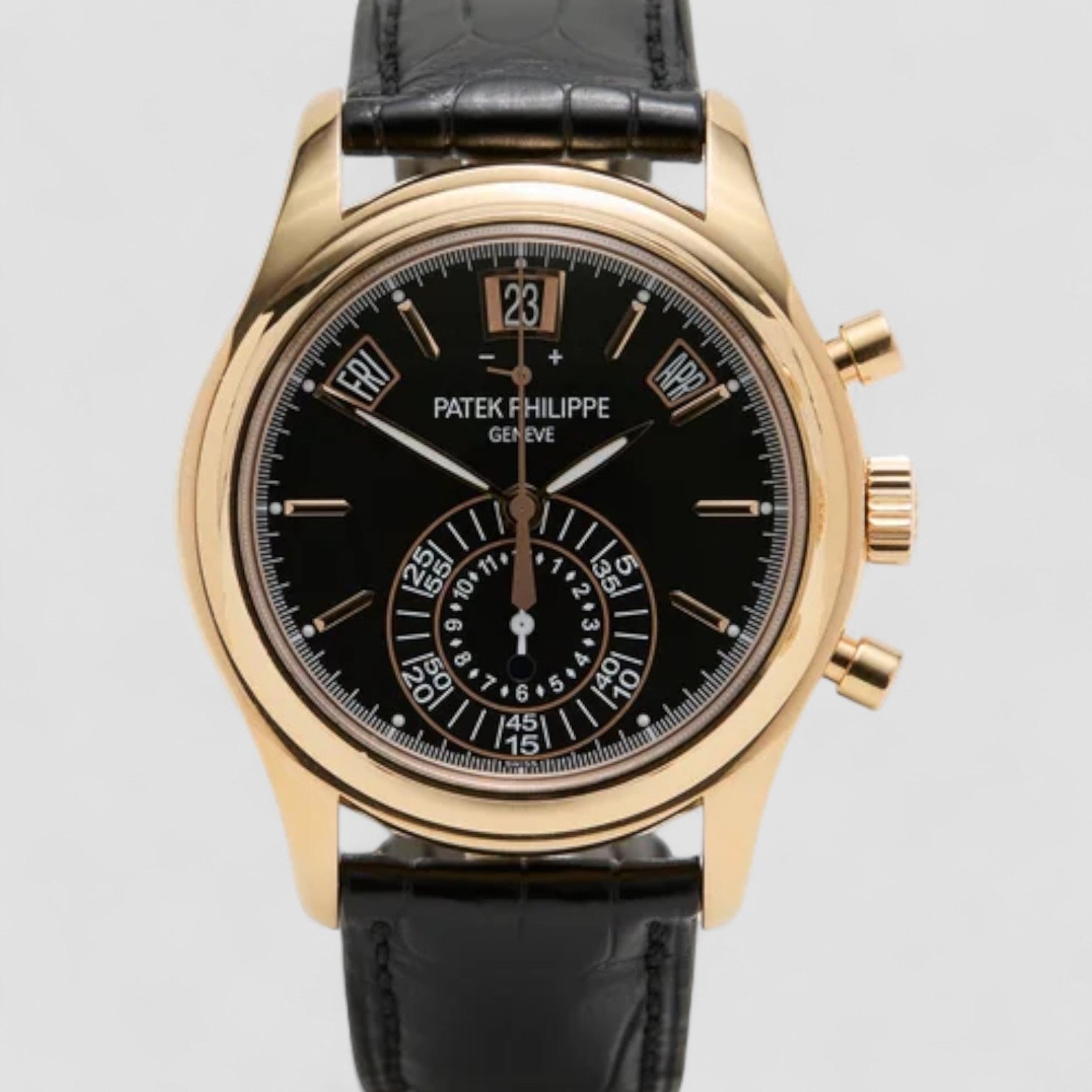Annual Calendar Chronograph 18K Rose Gold