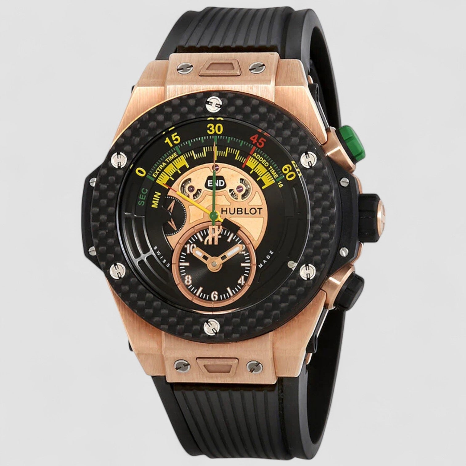 Big Bang Unico Bi-Retrograde Fifa World Cup Rose Gold Men's Watch
