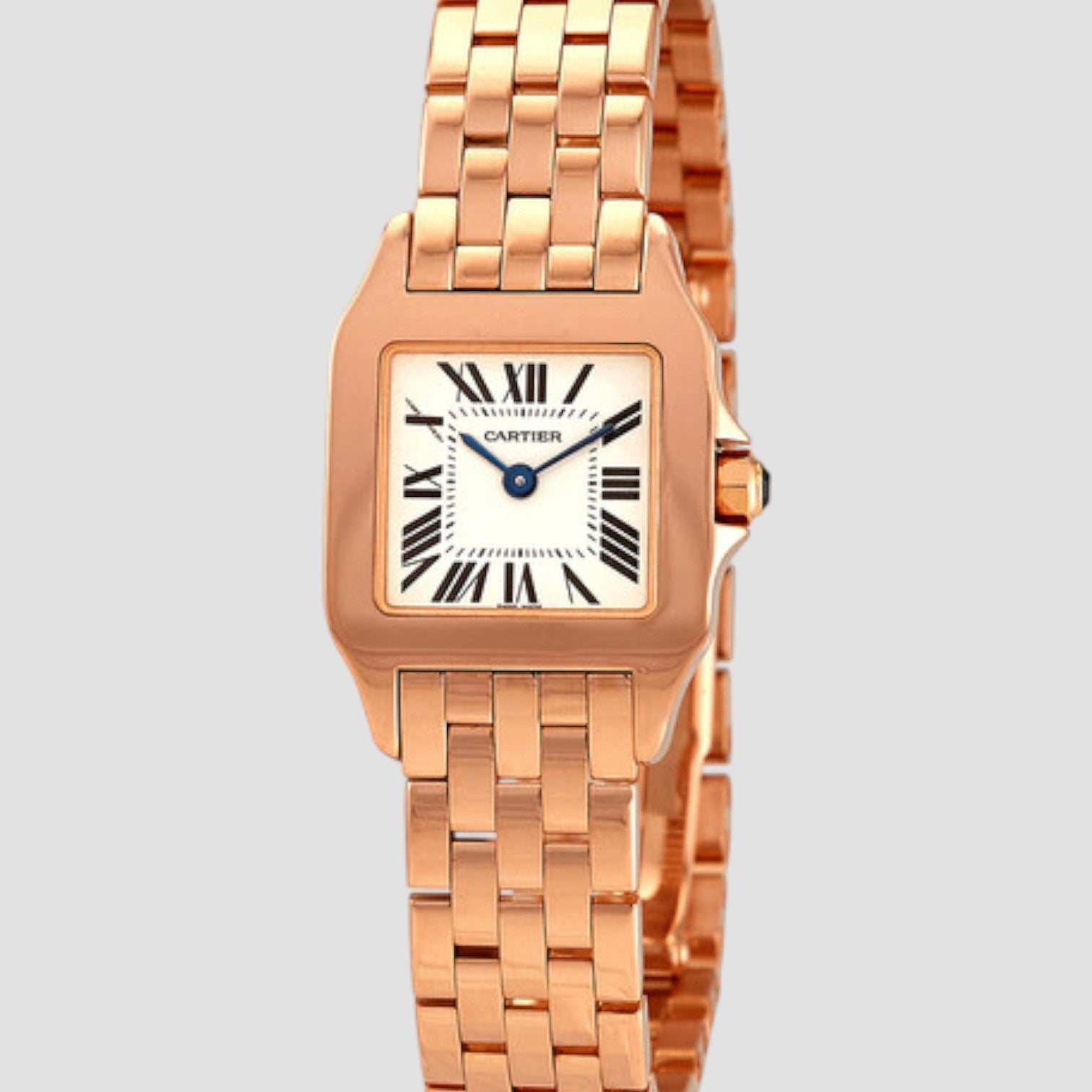 Santos Demoiselle 18kt Rose Gold Ladies Watch
