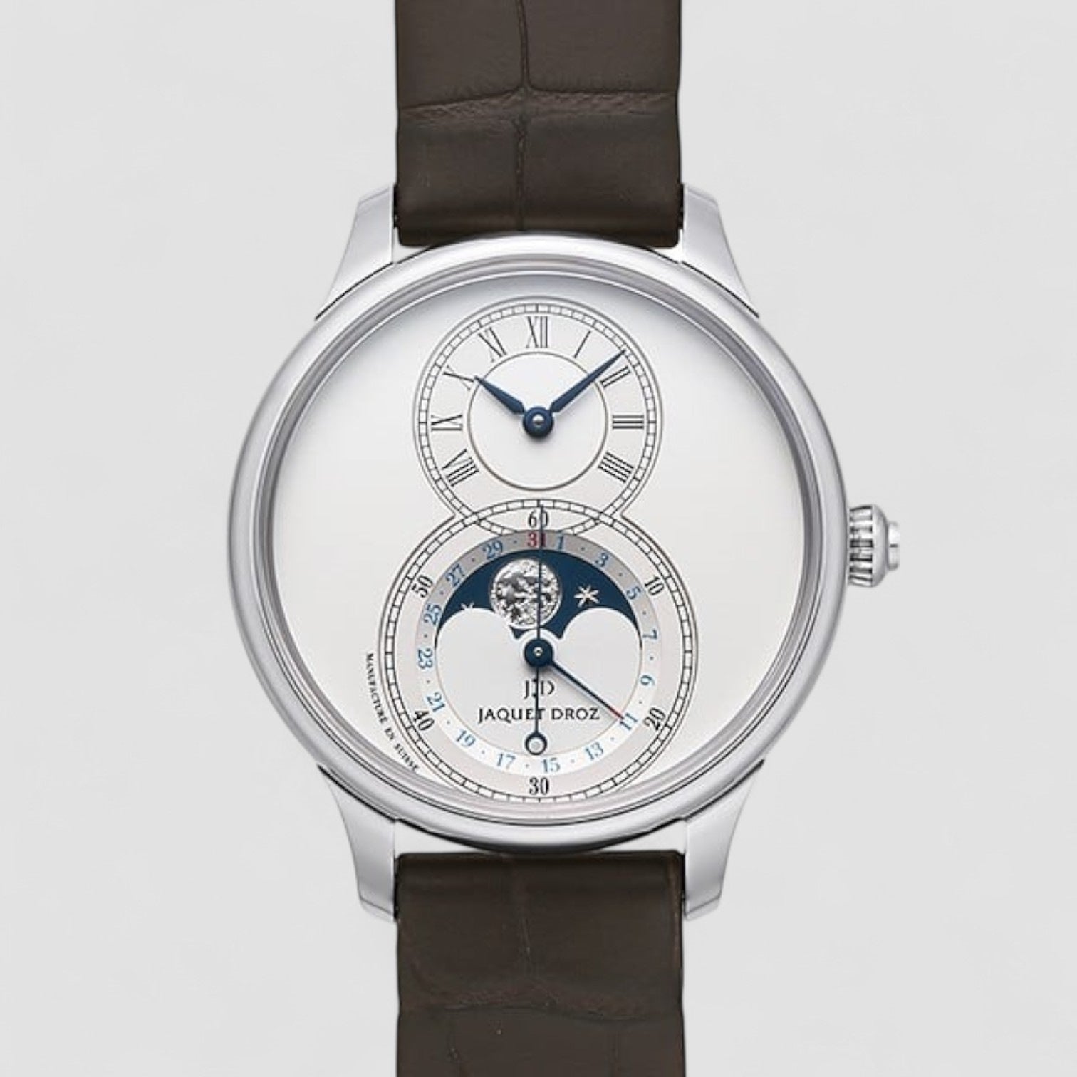 Grande Seconde Moon Silver