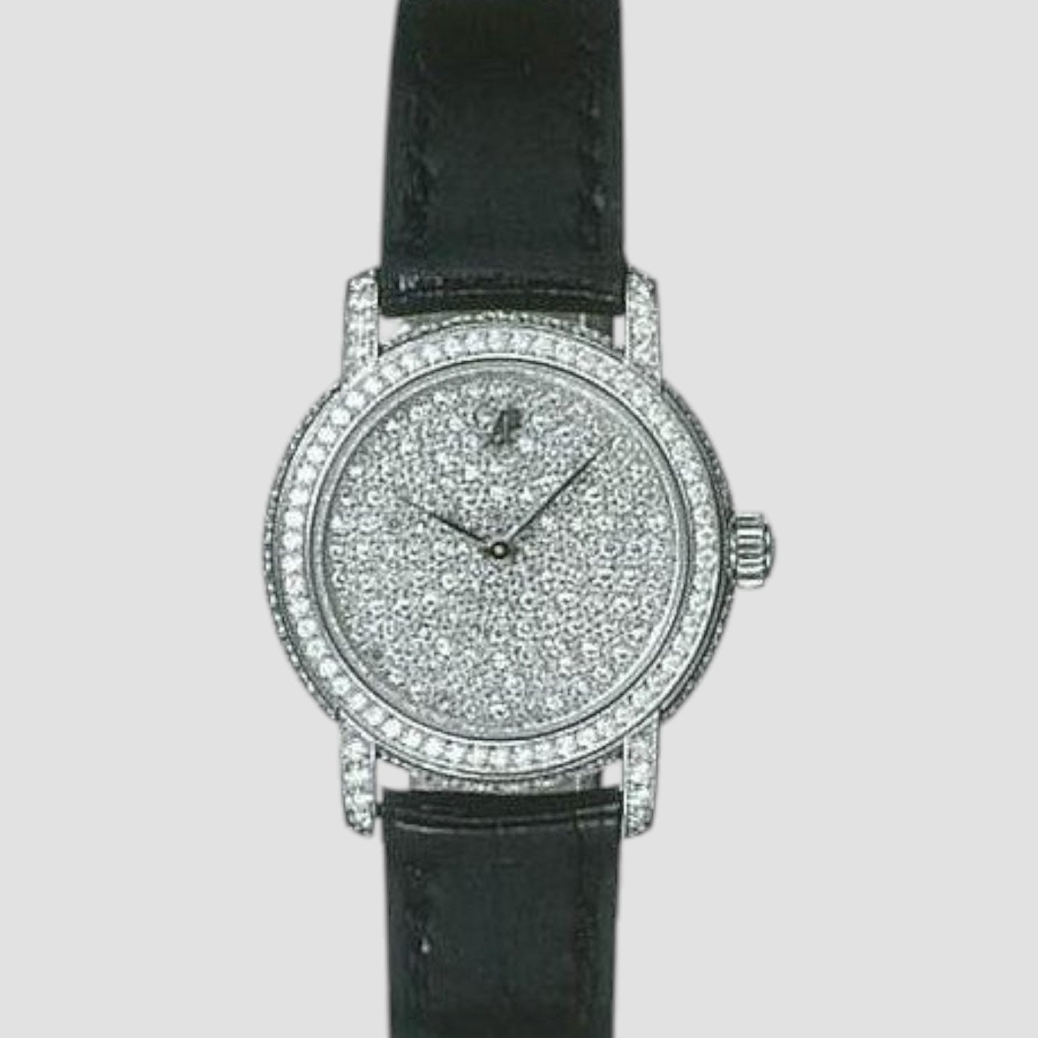 Lady's Jules Audemars White Gold Diamond Case 27mm