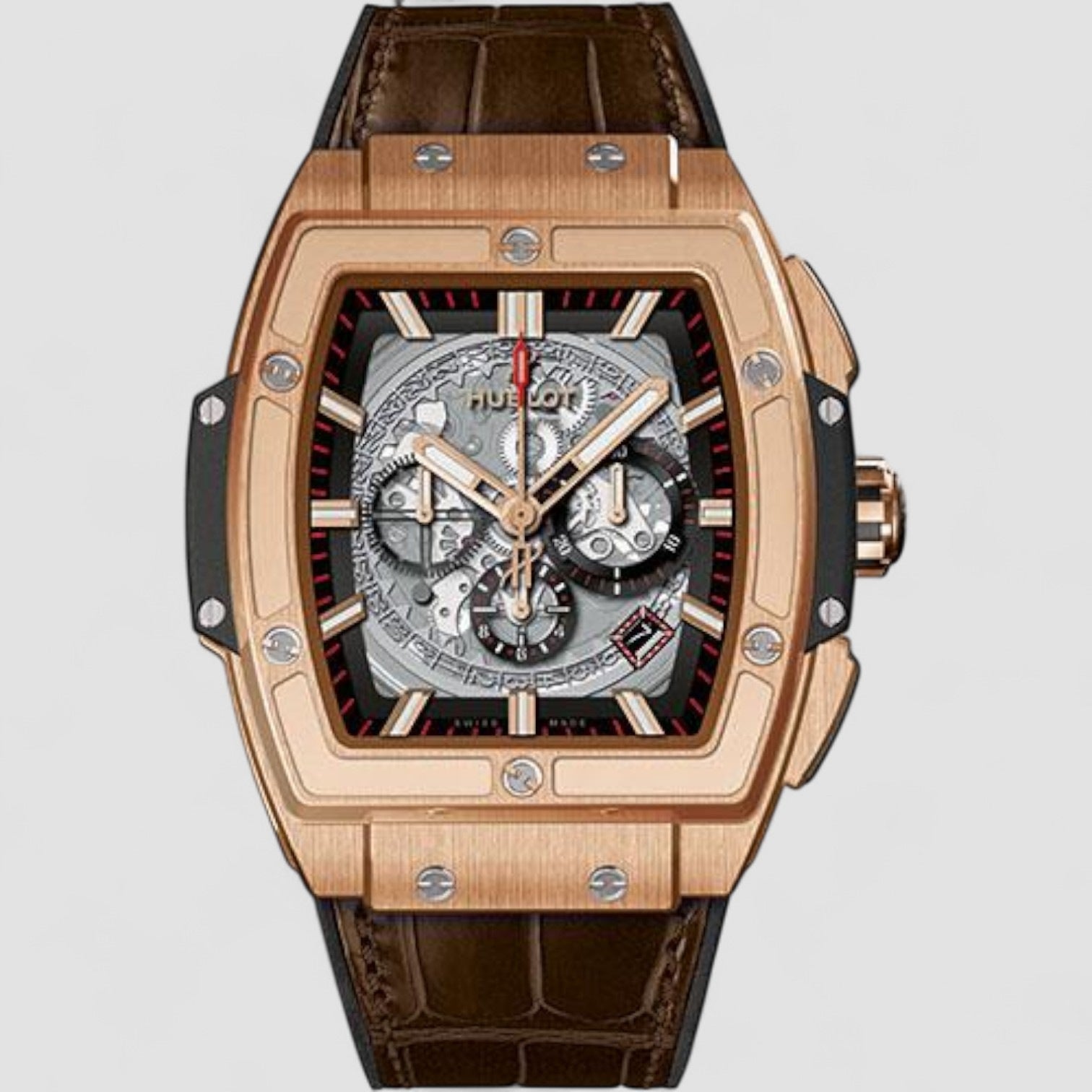 Spirit of Big Bang Automatic Skeleton Dial Men's Watch