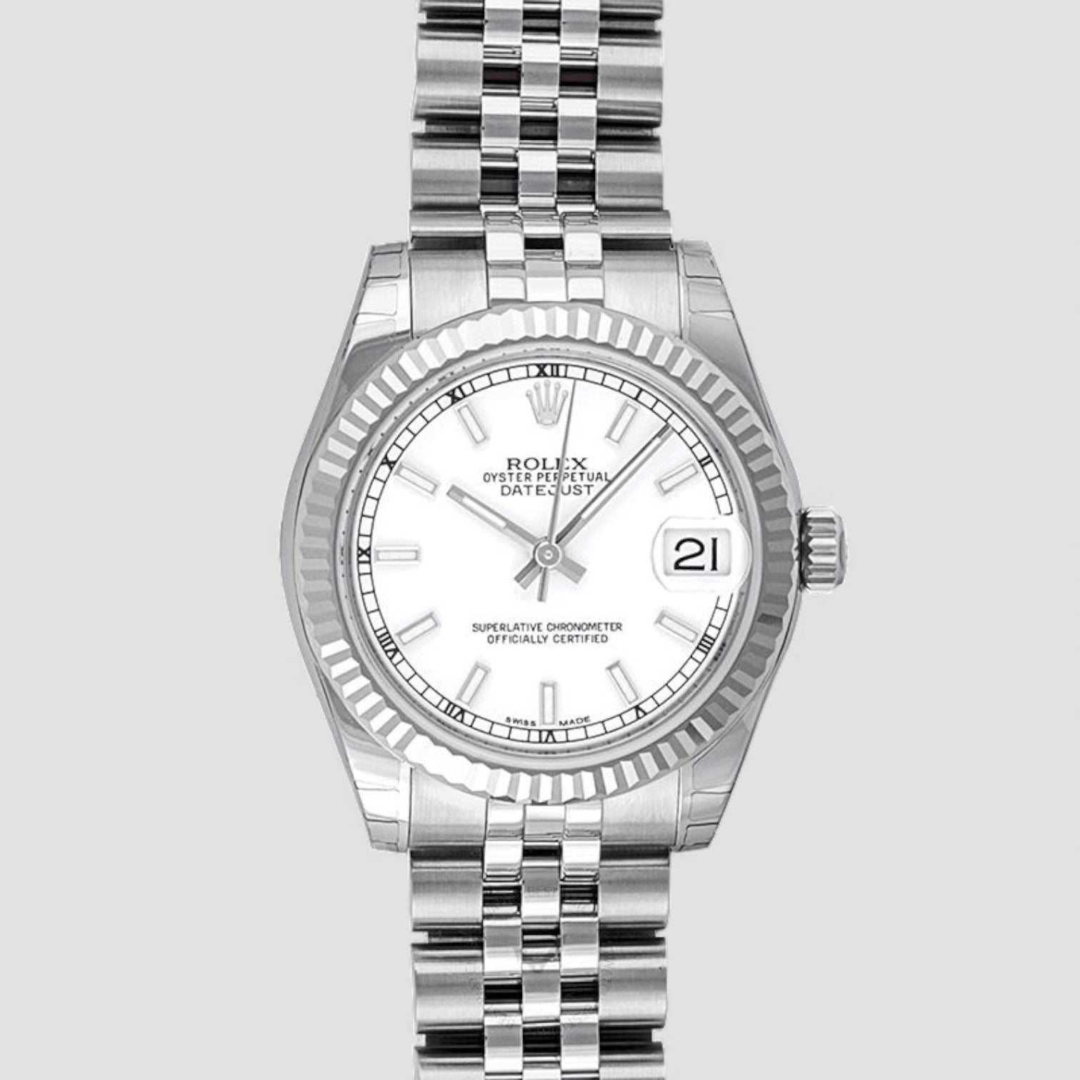 Lady Datejust Automatic White Dial Ladies Watch