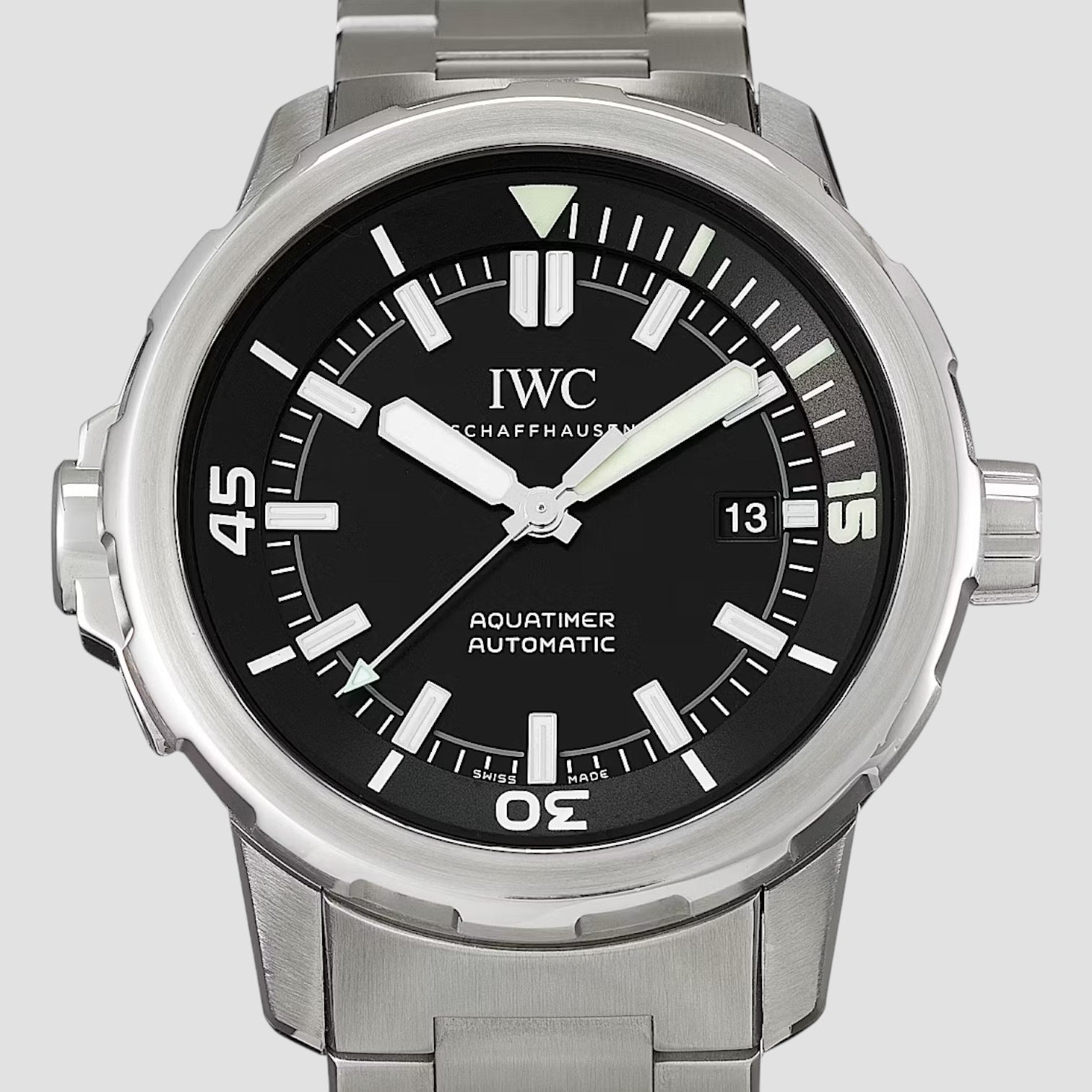 Aquatimer Automatic Black Dial SS / SS