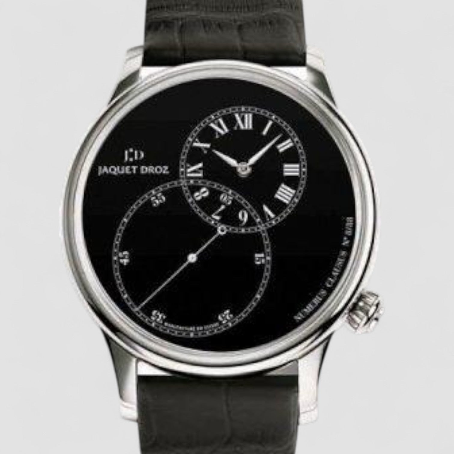 Hommage Geneve 1784 Grande Seconde Black Enamel