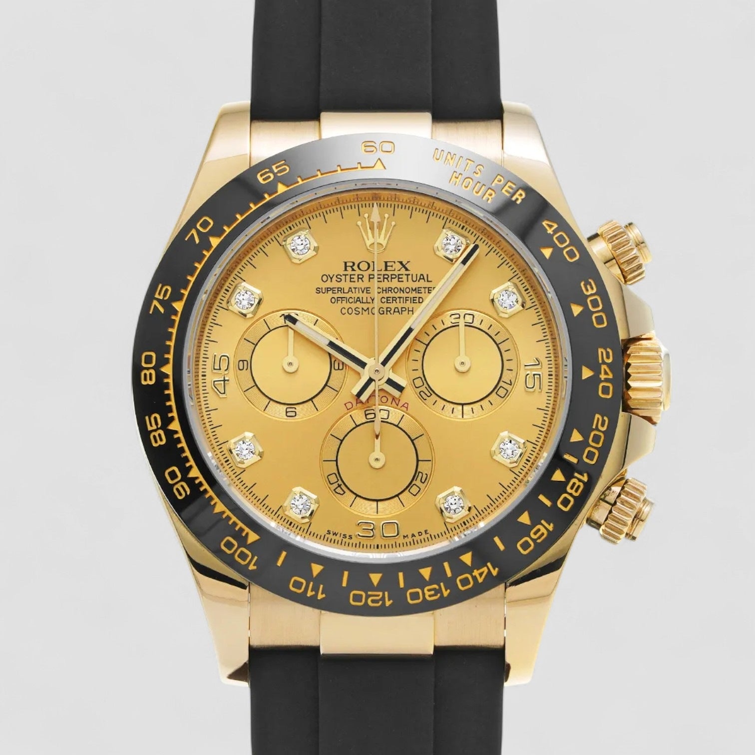 Cosmograph Daytona Champagne Ship/Rubber Ø40 mm