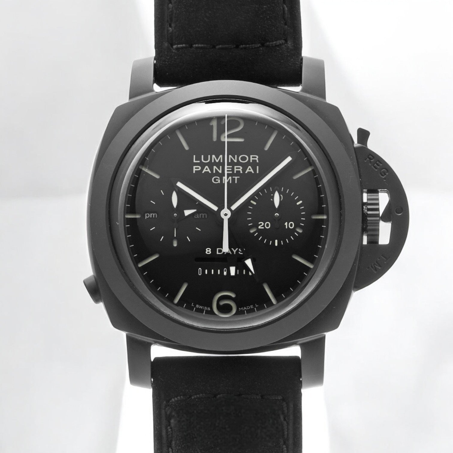 Luminor 1950 8 Days Pam Gmt Monopulsante