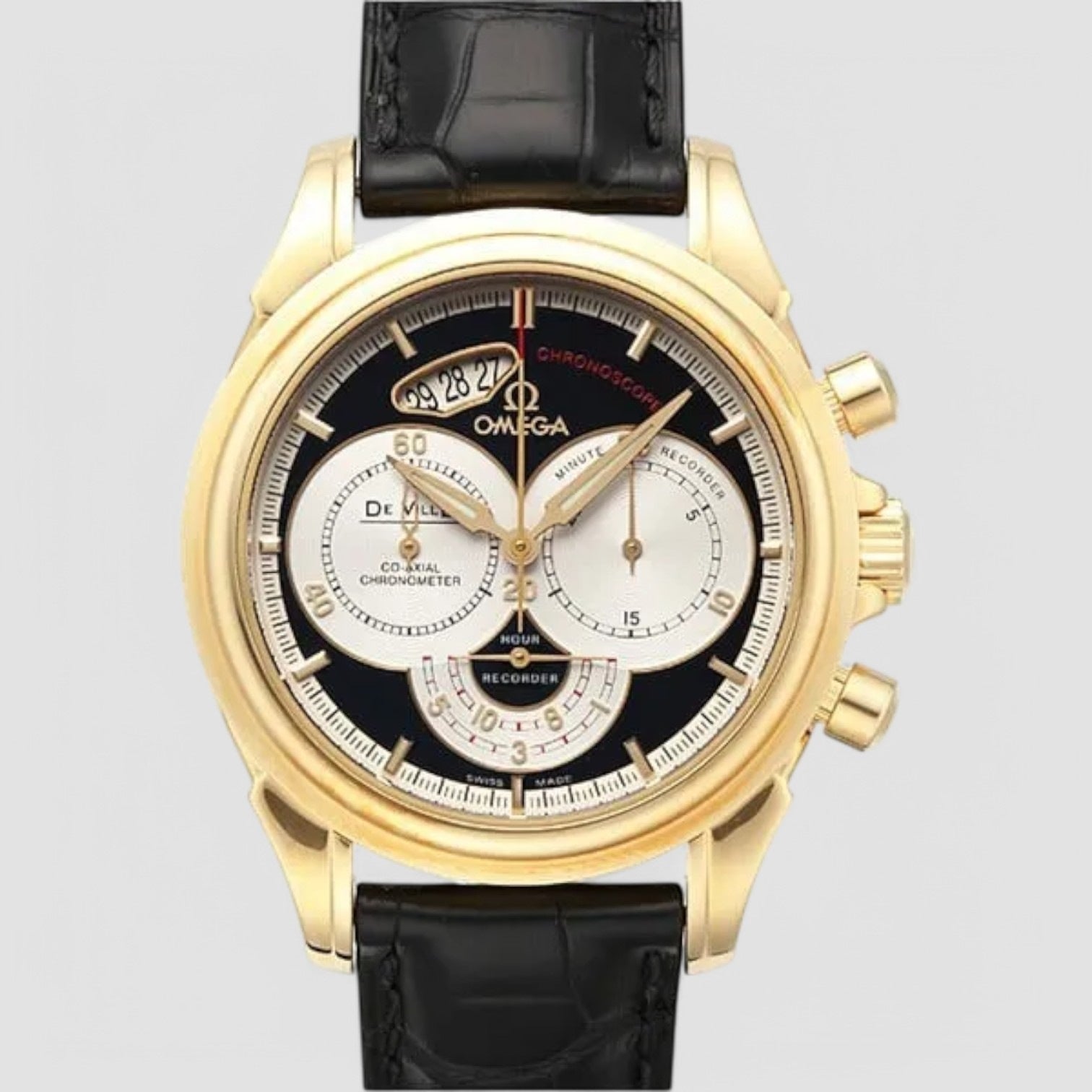 De Ville Co-Axial Chronoscope Rose Gold