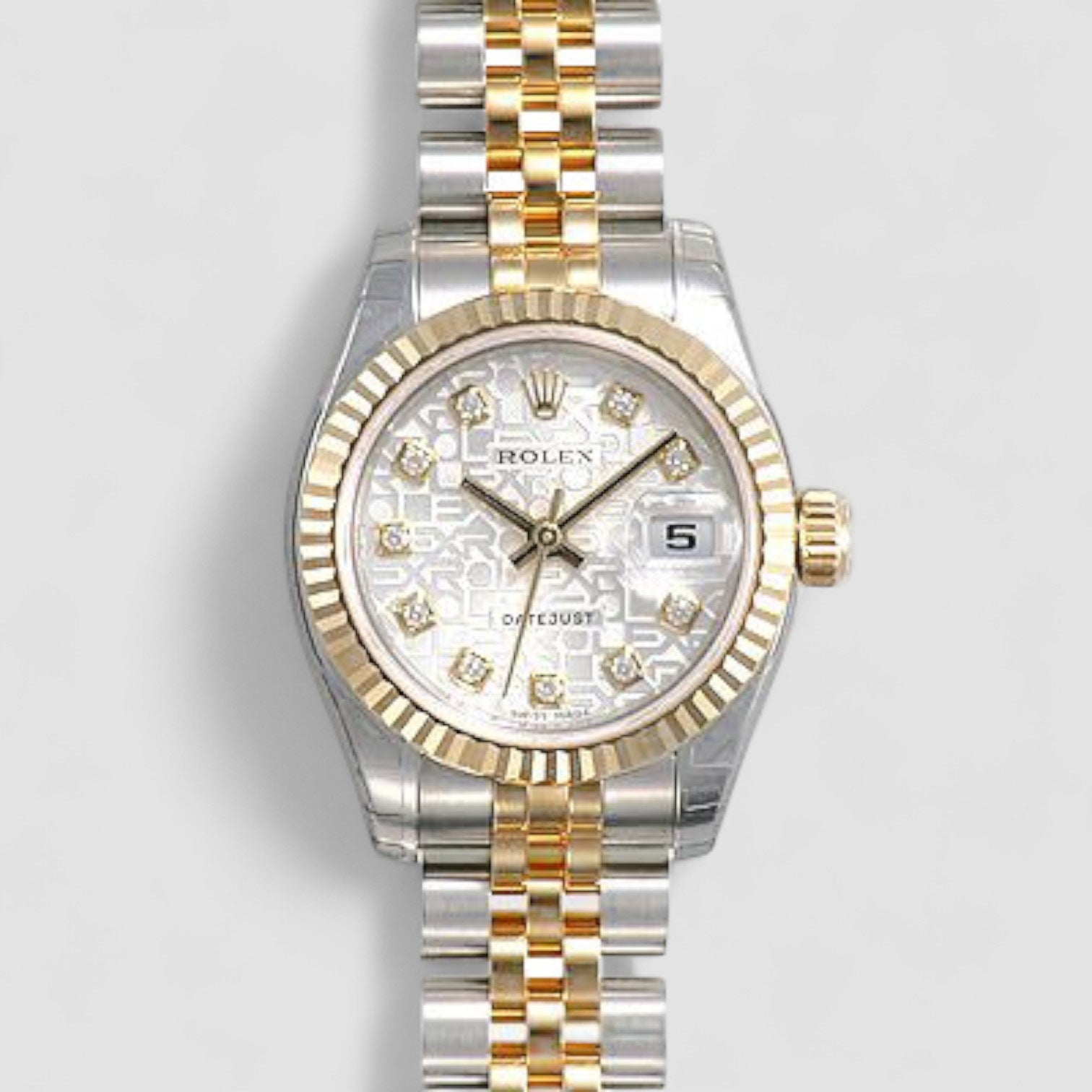 Datejust 26mm Motif Diamond Dial Two Tone Jubilee 8 300 CHF