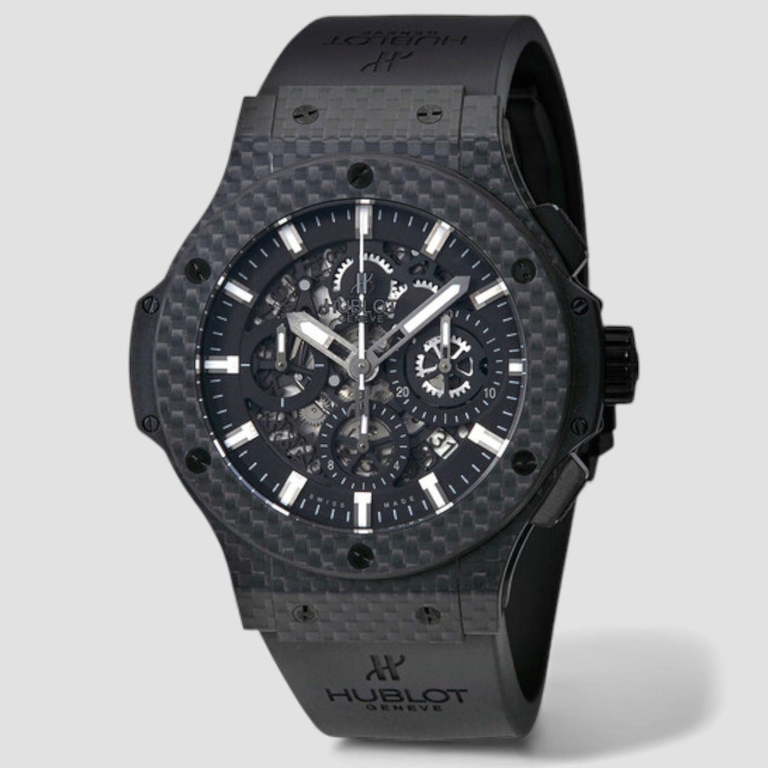 Big Bang Aero Bang Black Carbon Fiber Dial Automatic Men's Watch