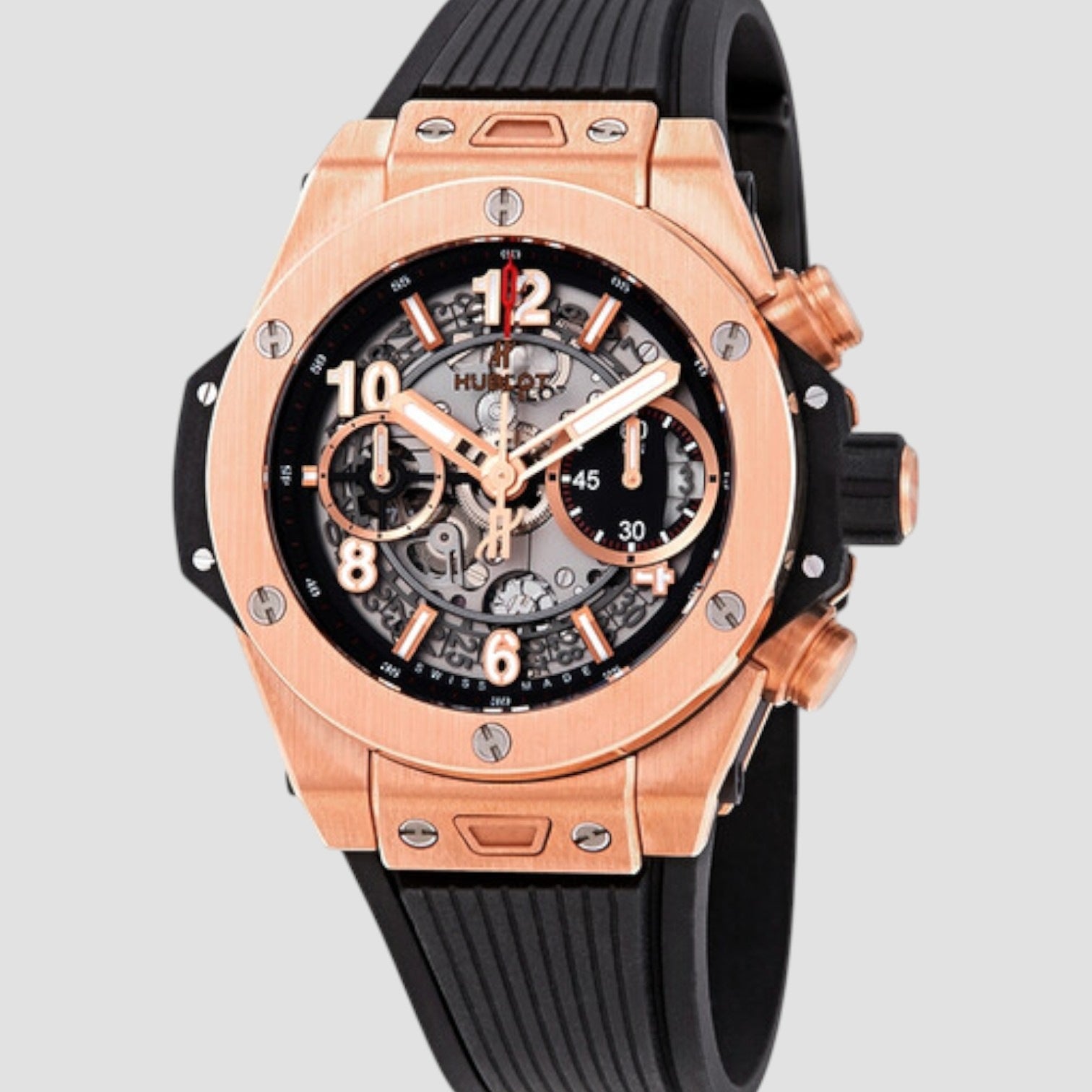 Big Bang Automatic Chronograph Men's 18K King Gold Watch