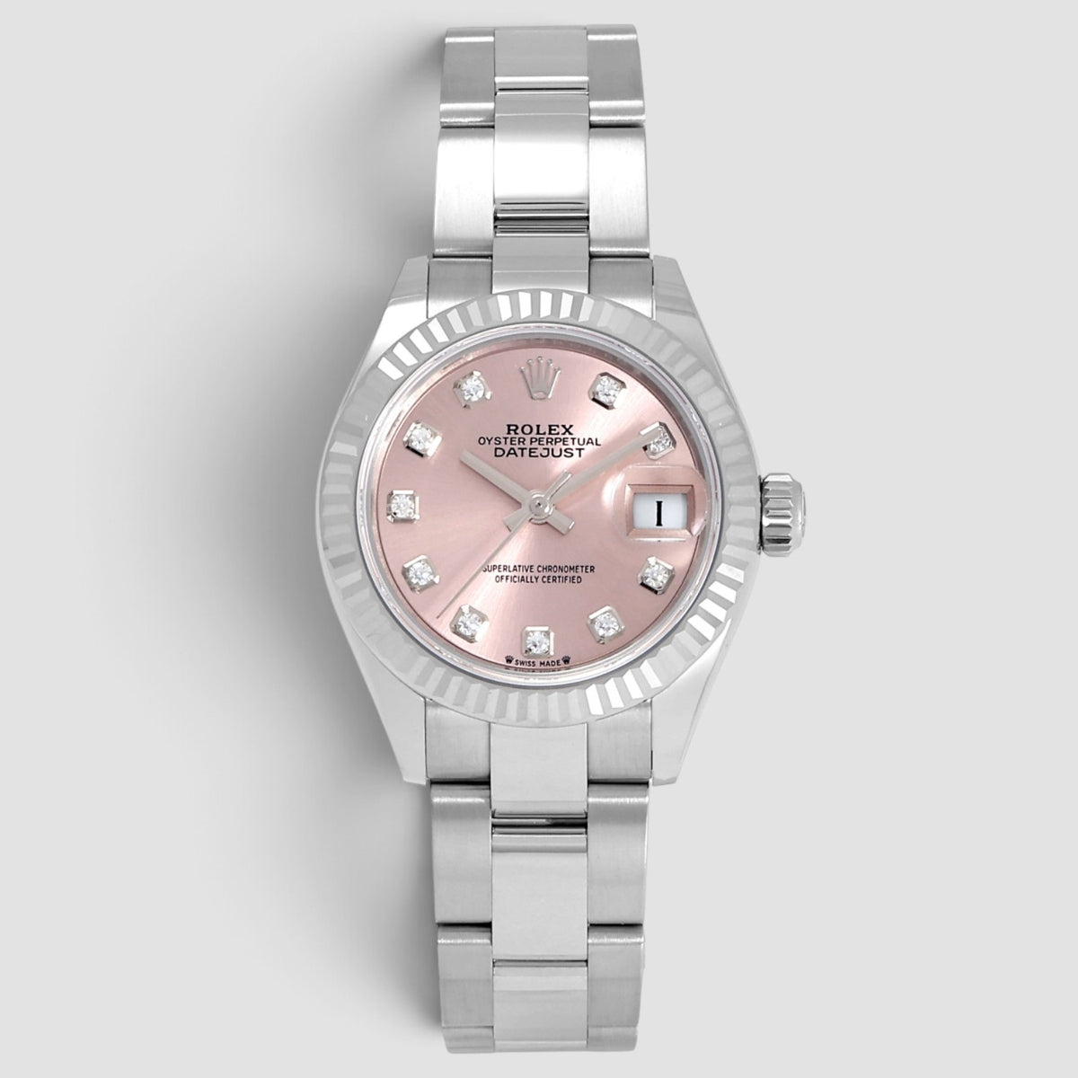 Lady-Datejust 28 Pink Diamond Dial