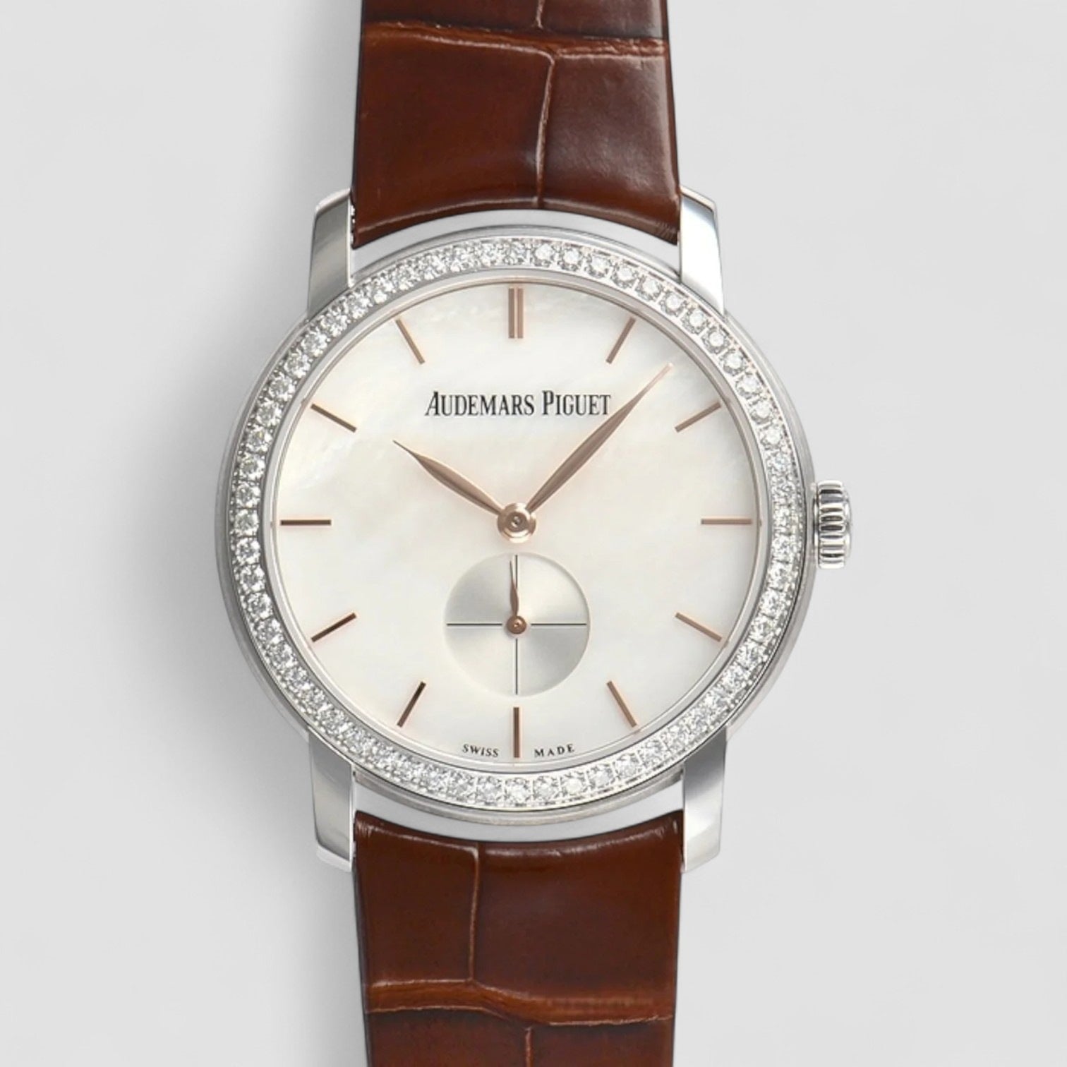 Jules Audemars Small Seconds White Gold
