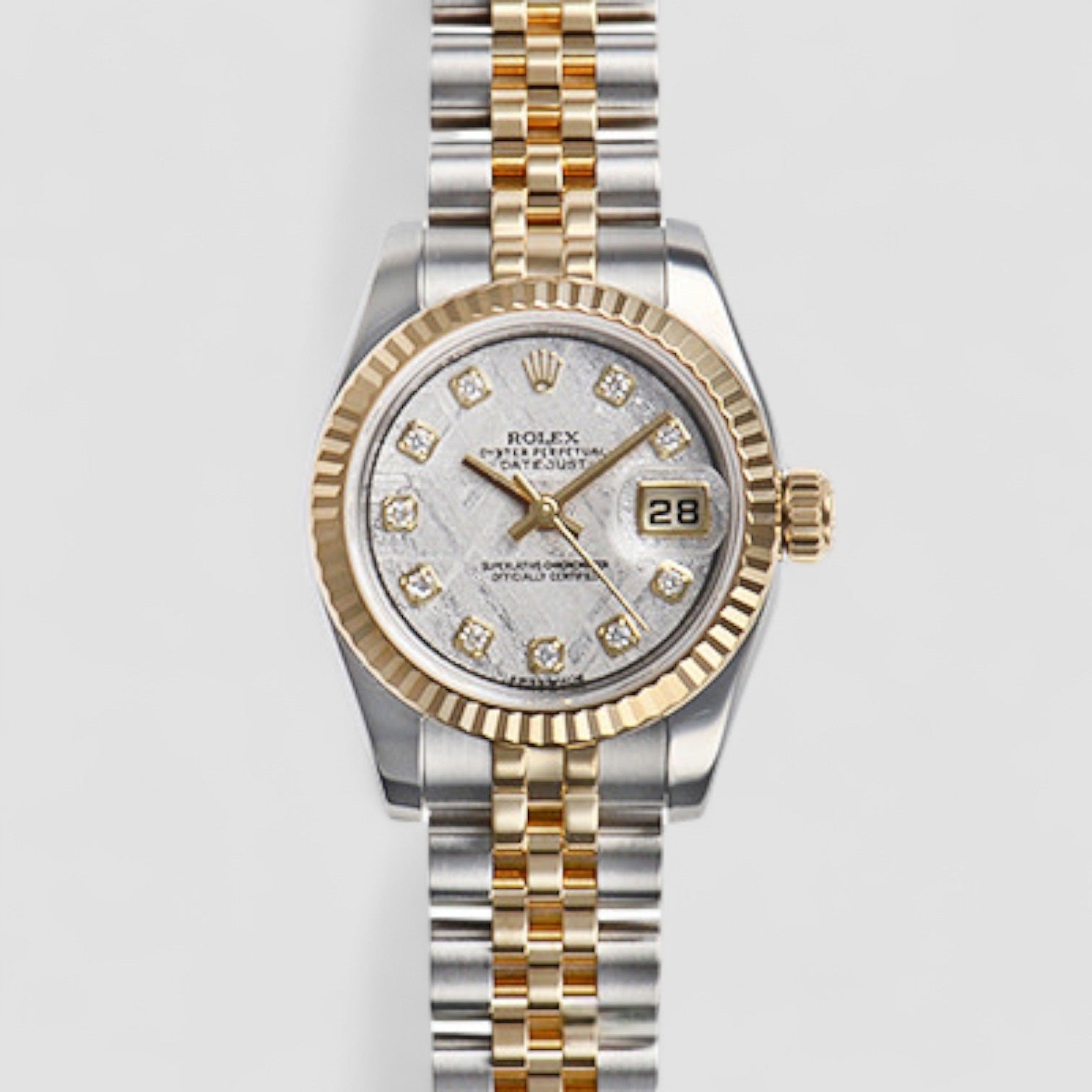 Lady-Datejust Meteorite Diamond Dial
