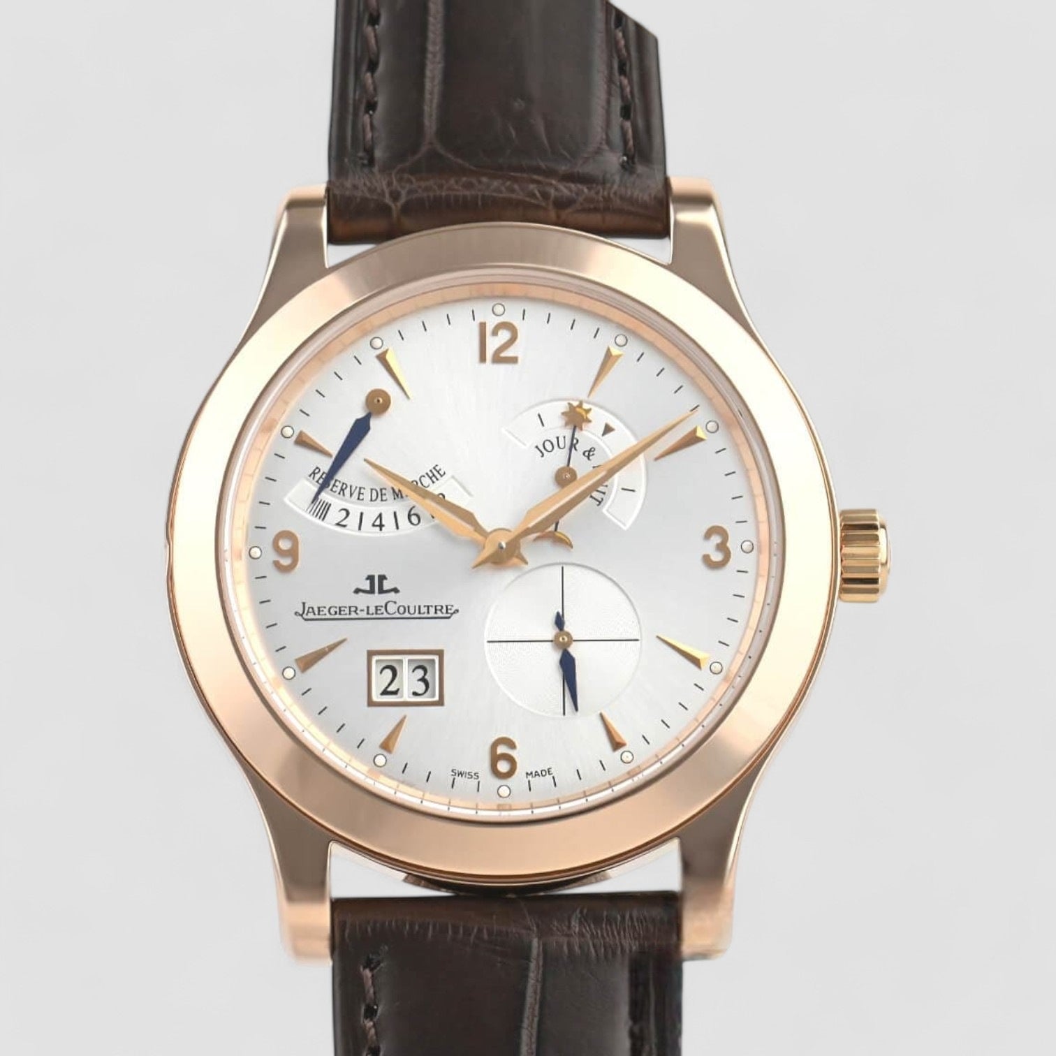 Master 8 Days 18k Rose Gold
