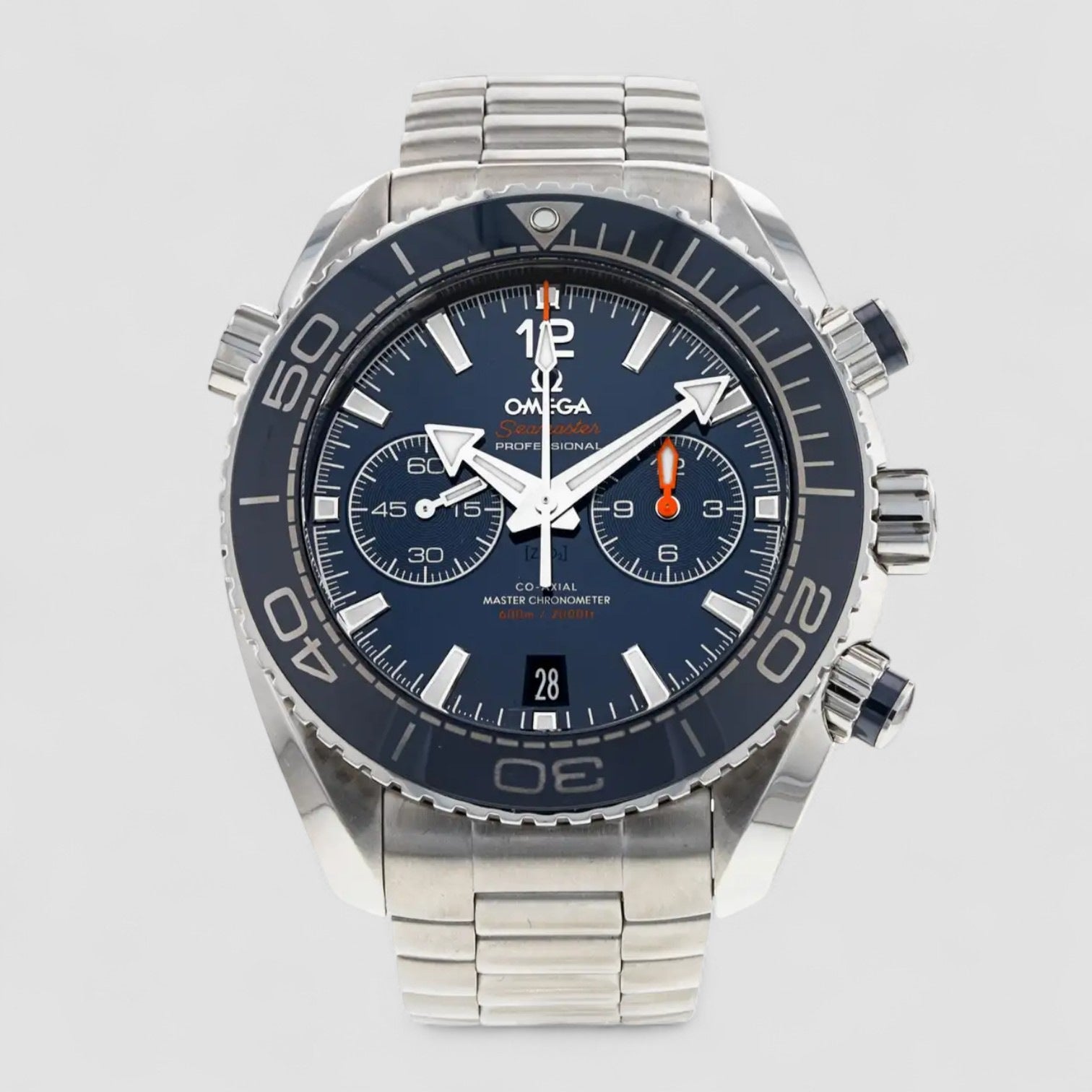 PLANET OCEAN 600M CO‑AXIAL MASTER CHRONOMETER CHRONOGRAPH 46 MM