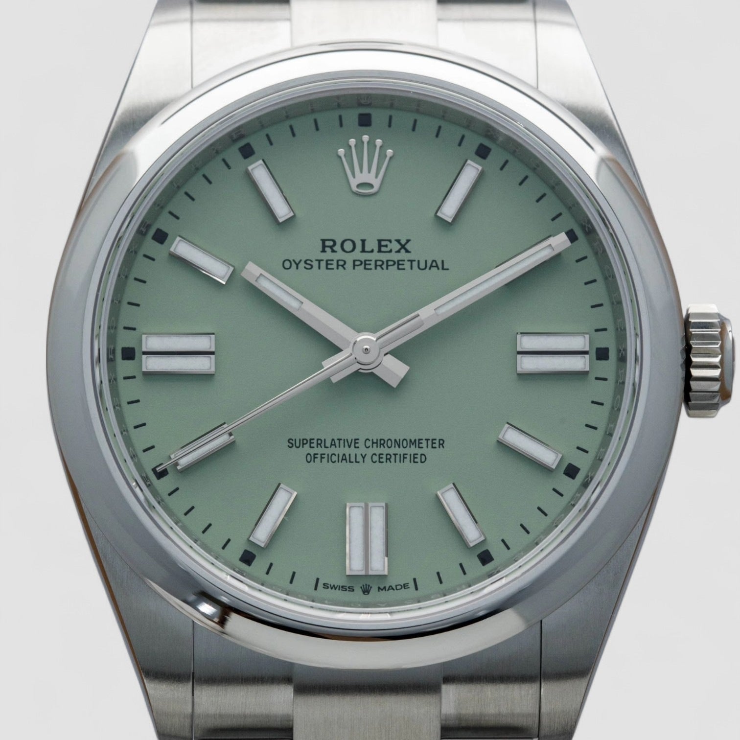Oyster Perpetual 41 Pistachio Oyster