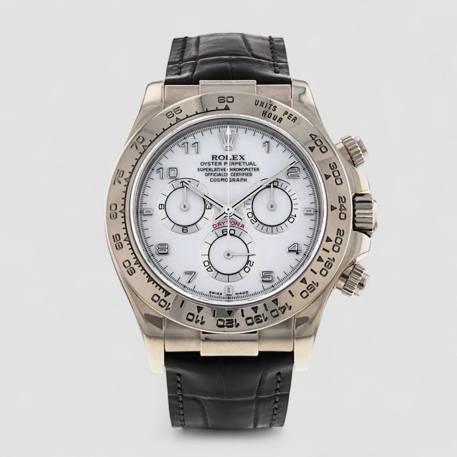 Daytona White Gold 40mm