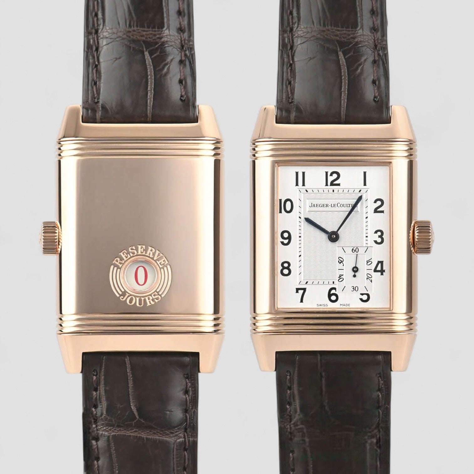 Grande Reverso Rose Gold Mens Watch