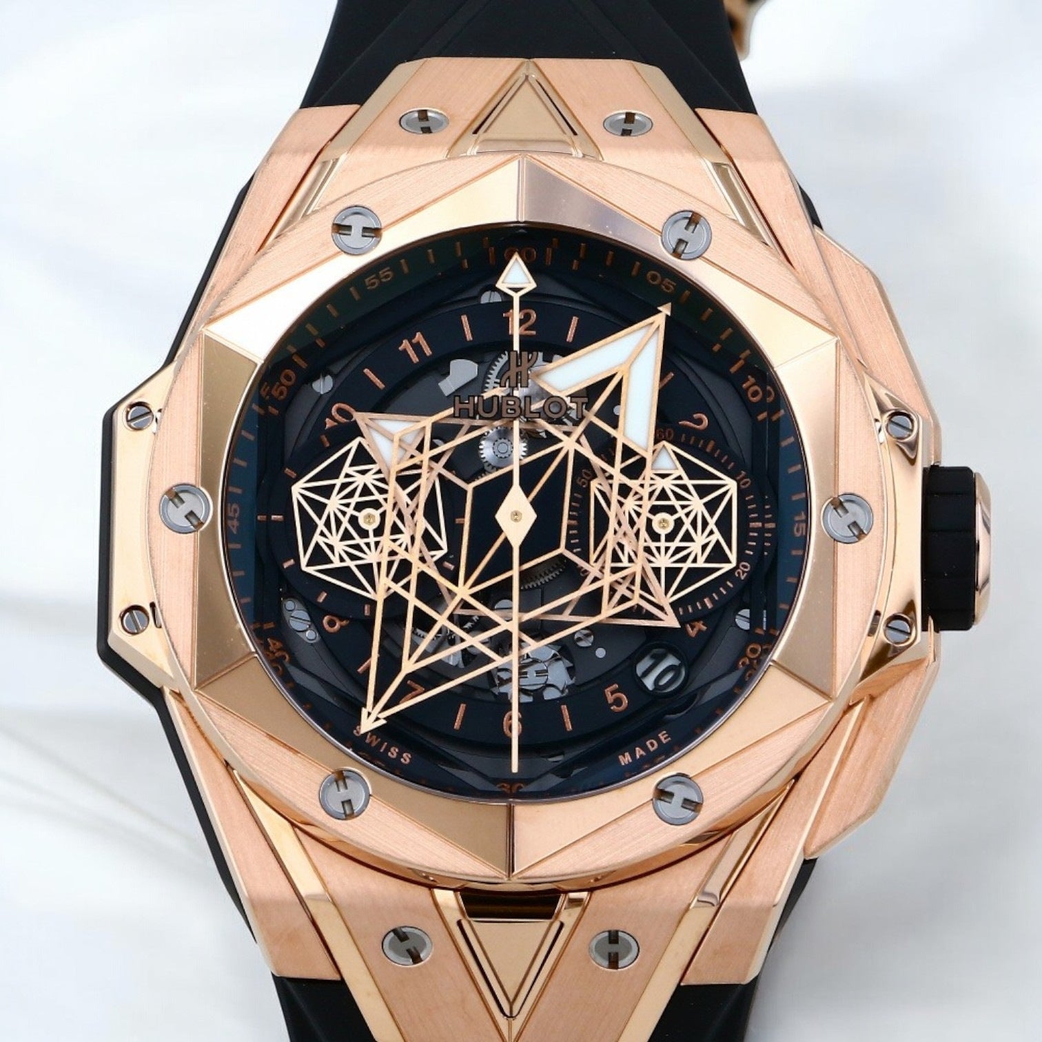 Hublot BIG BANG UNICO SANG BLEU II KING GOLD 418.OX.1108.RX.MXM19
