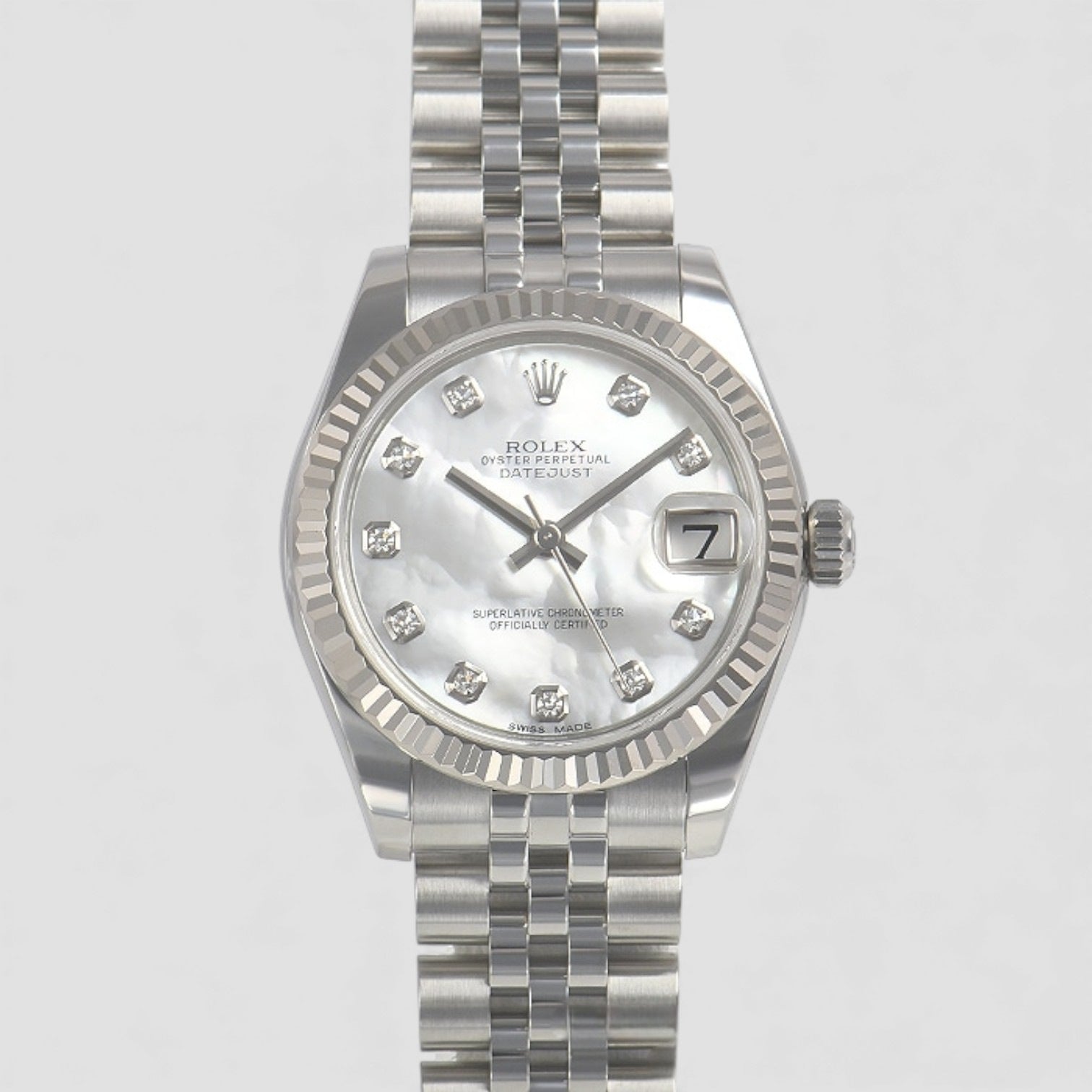 Datejust Mother of Pearl Diamond Dial