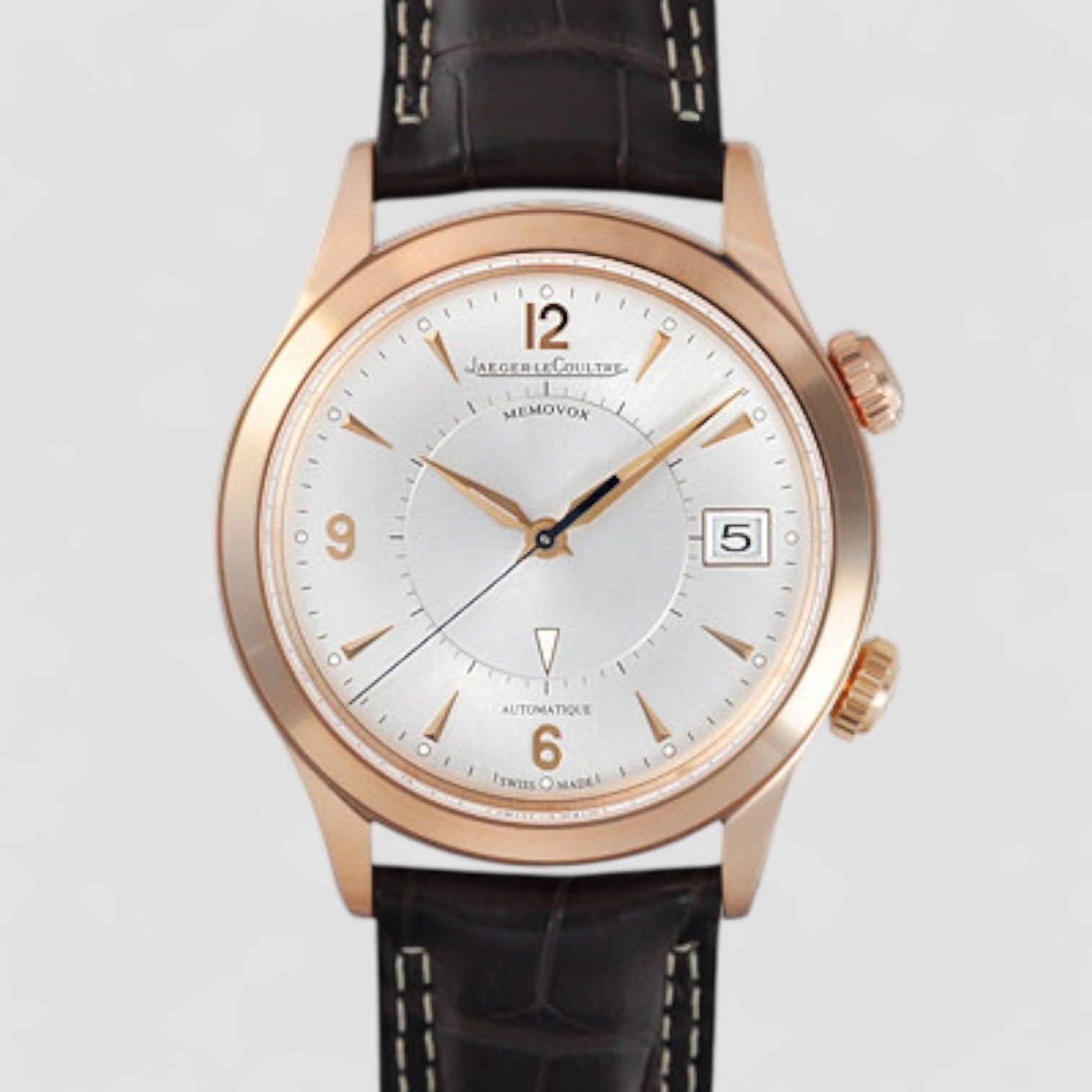 Master Memovox 18K RG Silver Dial