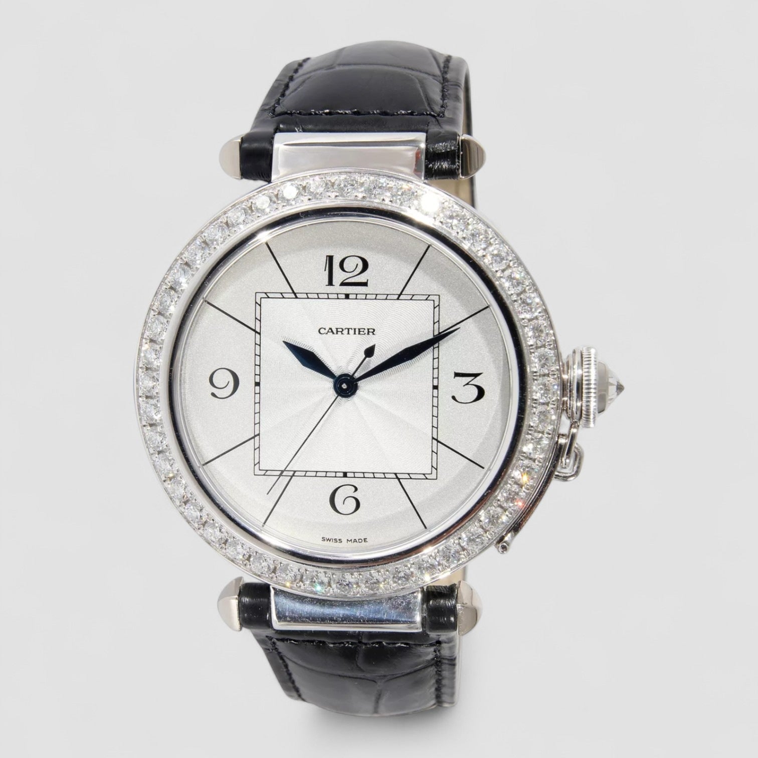 Pasha de Cartier Silver Dial Men's Watch