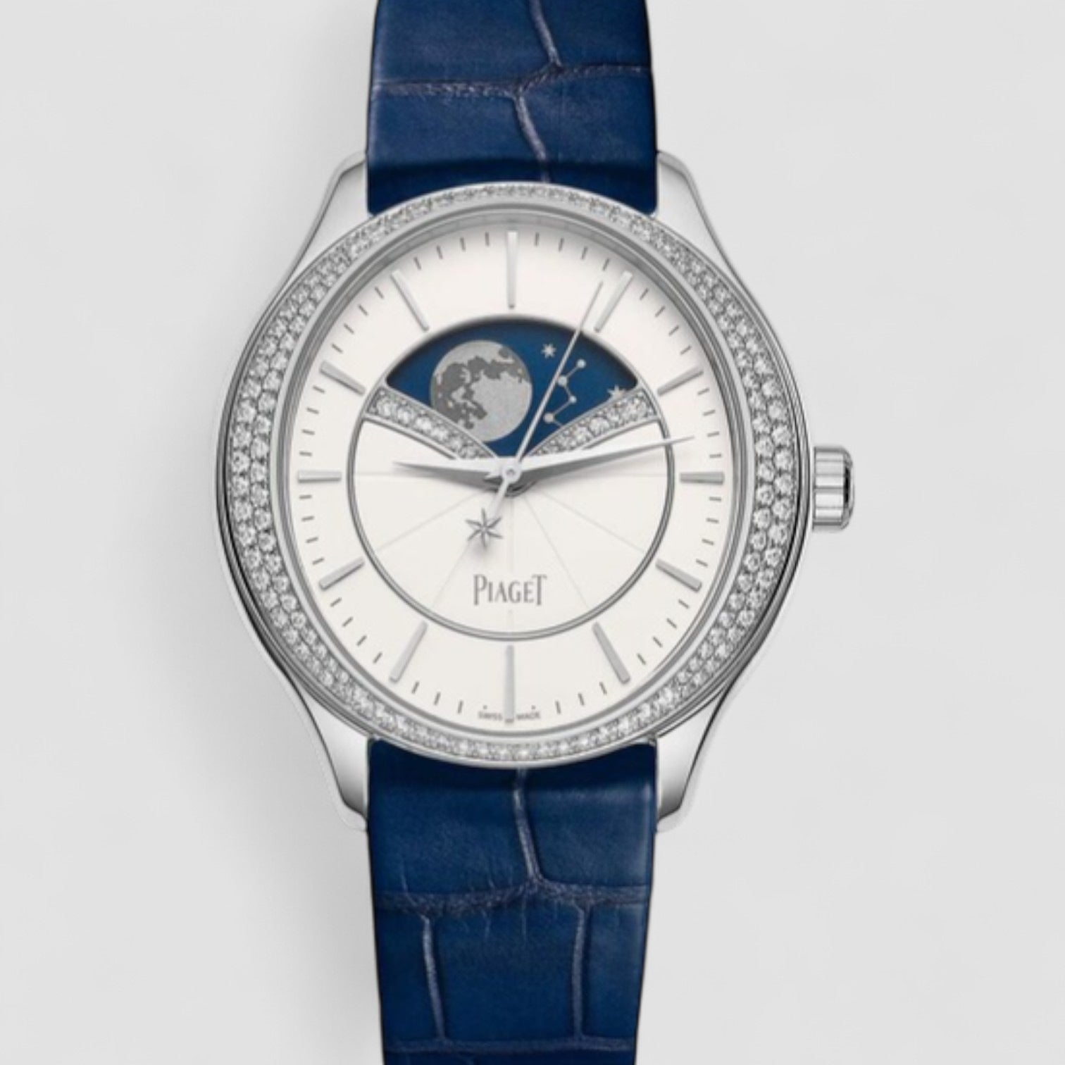 Limelight Stella Diamond 18kt White Gold Ladies Watch
