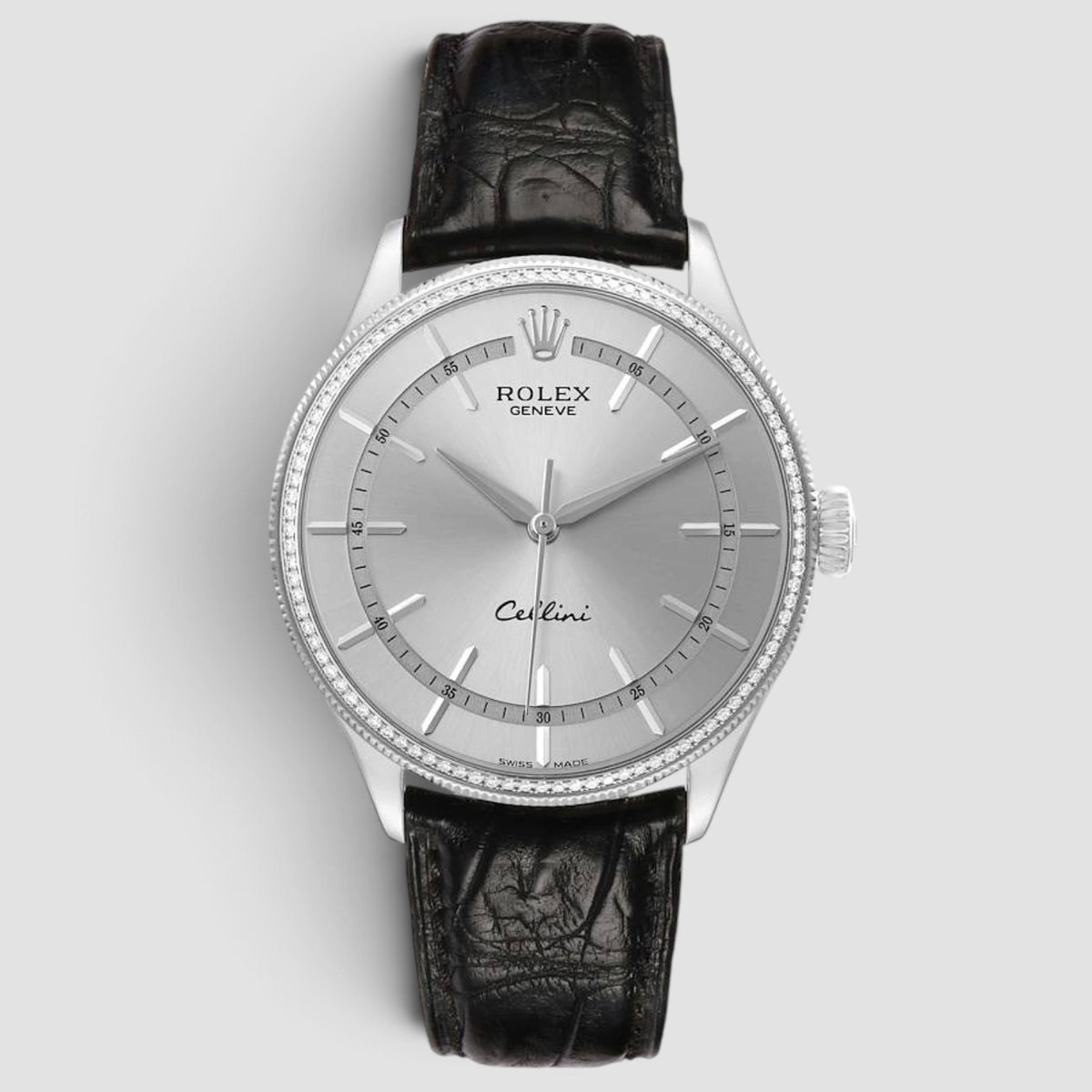 Cellini Time 39 Silver Diamond Dial