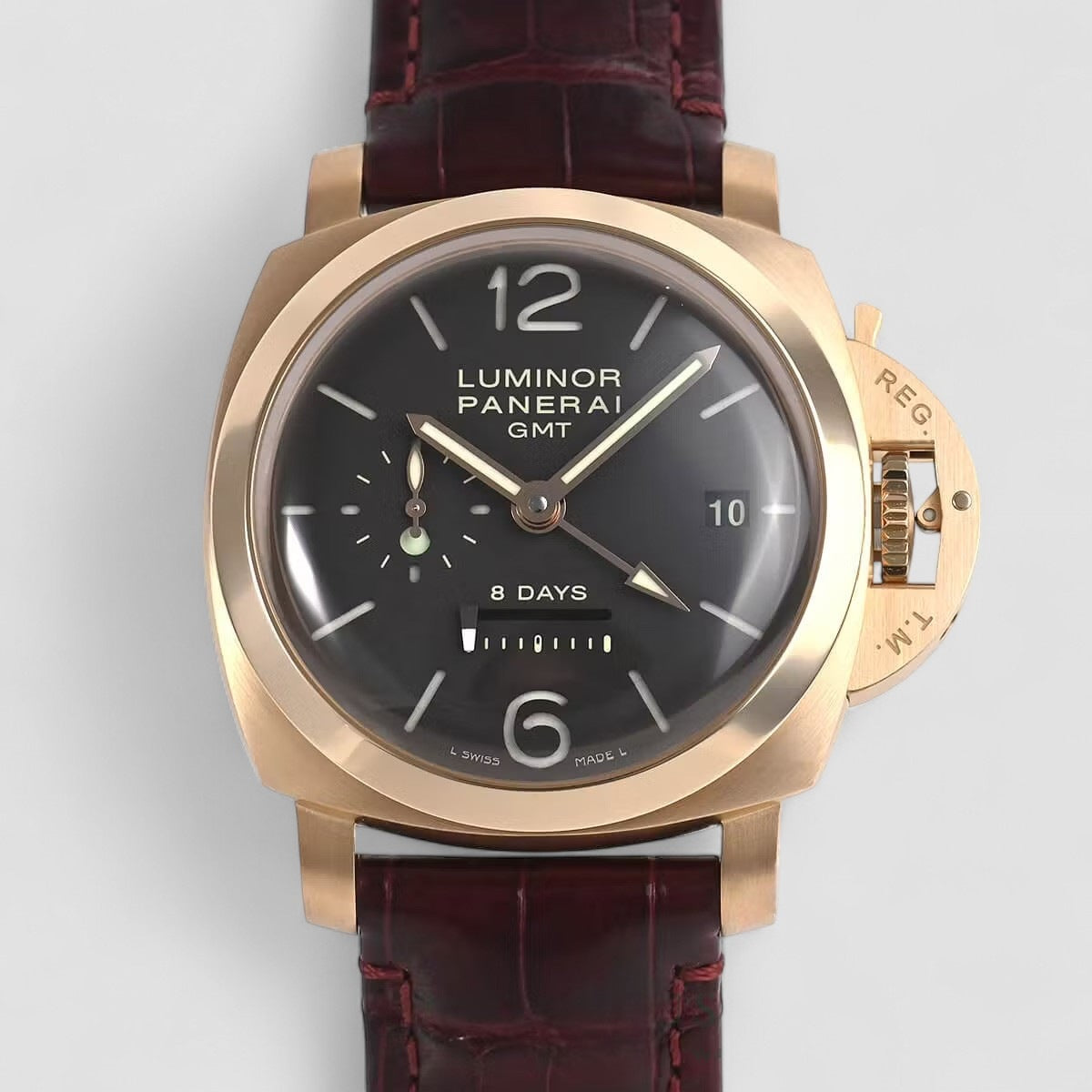 Luminor 1950 8 Days Gmt
