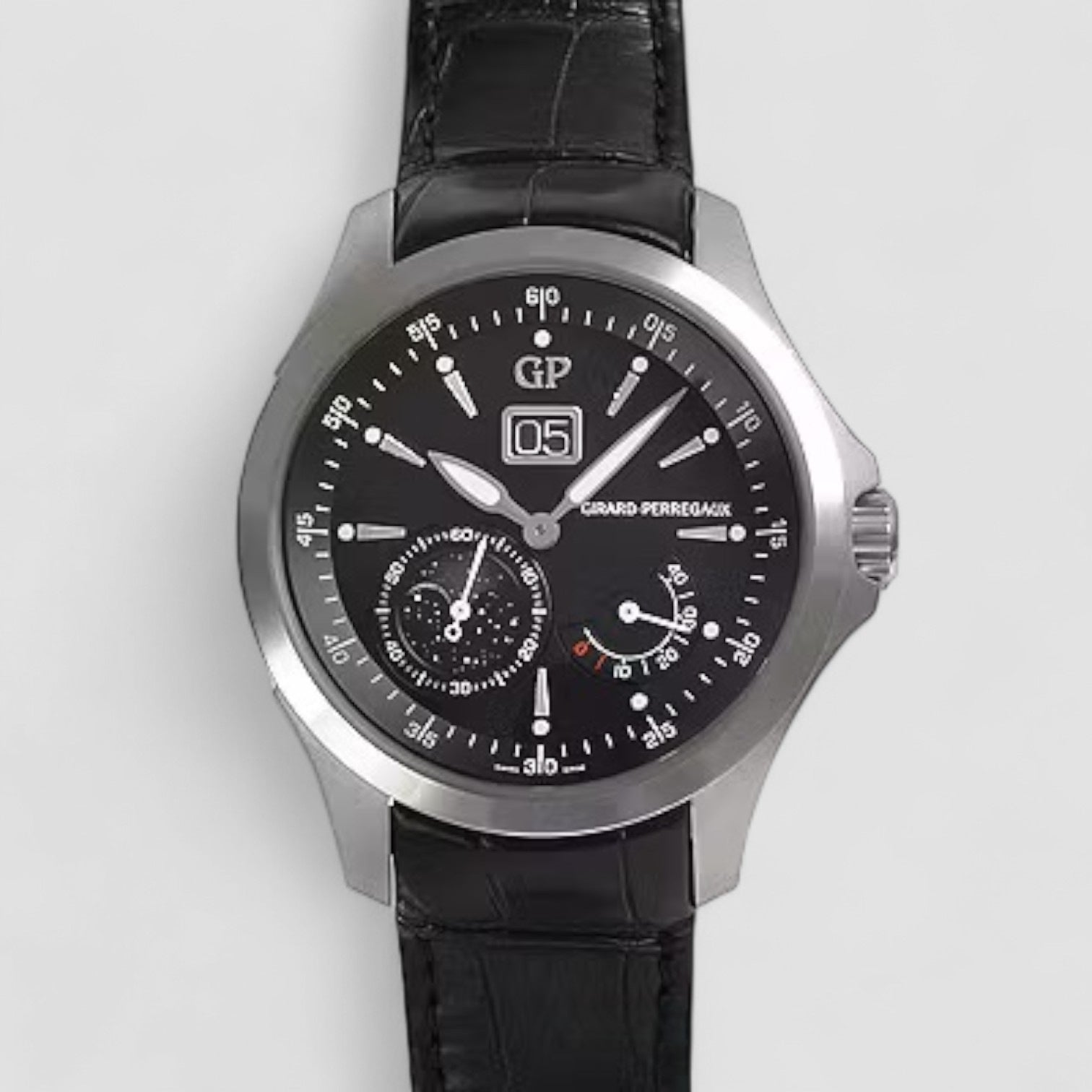 Traveller Large Date Moonphases Mens Watch