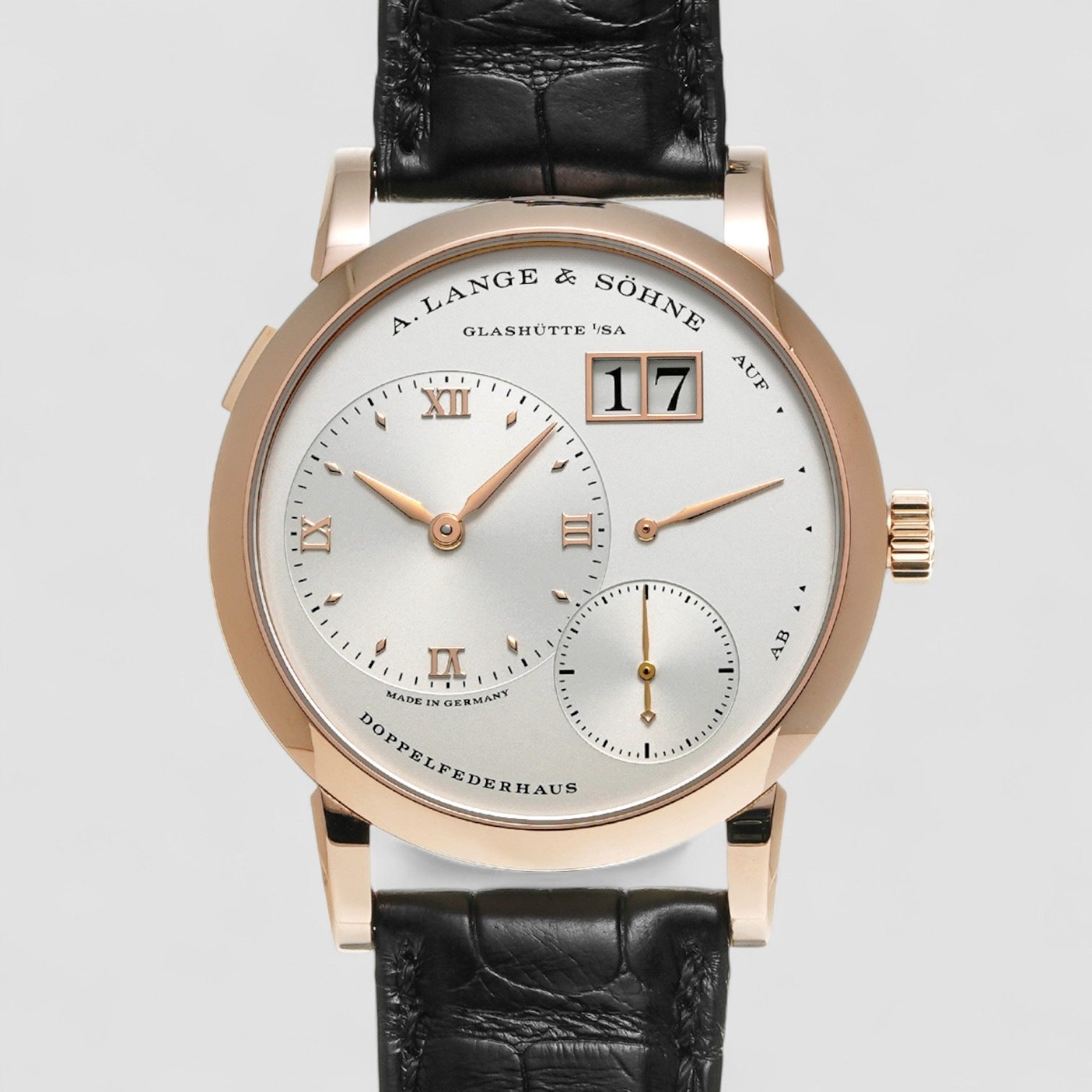 Lange 1 18K Rose Gold DEPLOYANT