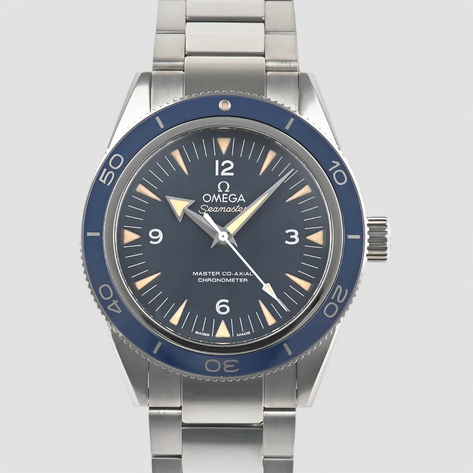 SeaMaster 300M Master Co-Axial 41mm Automatic Blue Dial Titanium 1
